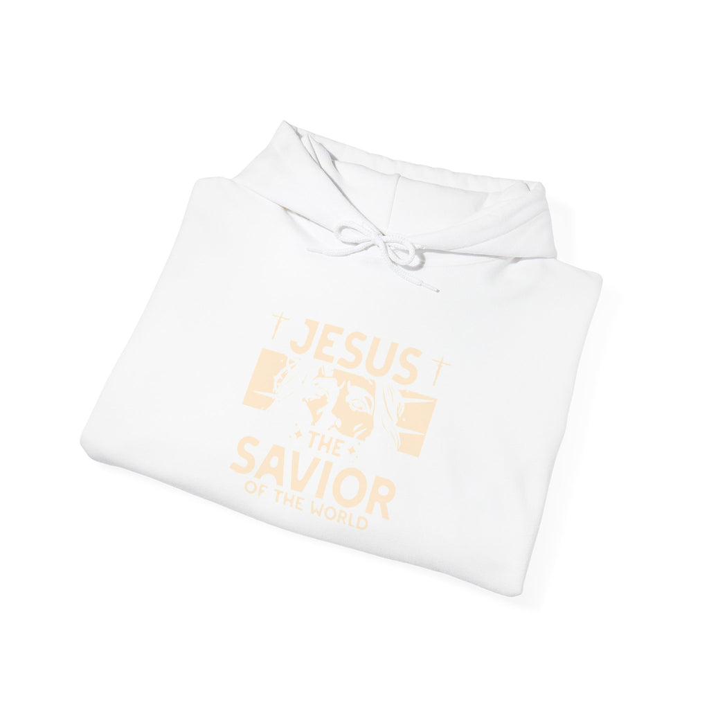 JESUS SAVIOR  Motivational Hooded Sweatshirt