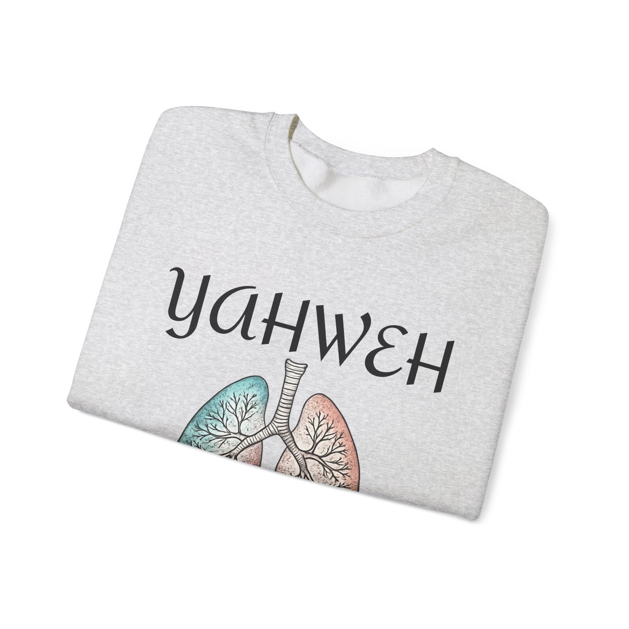 YAHWEH Faith-Inspired Crewneck Sweatshirt Various Colors