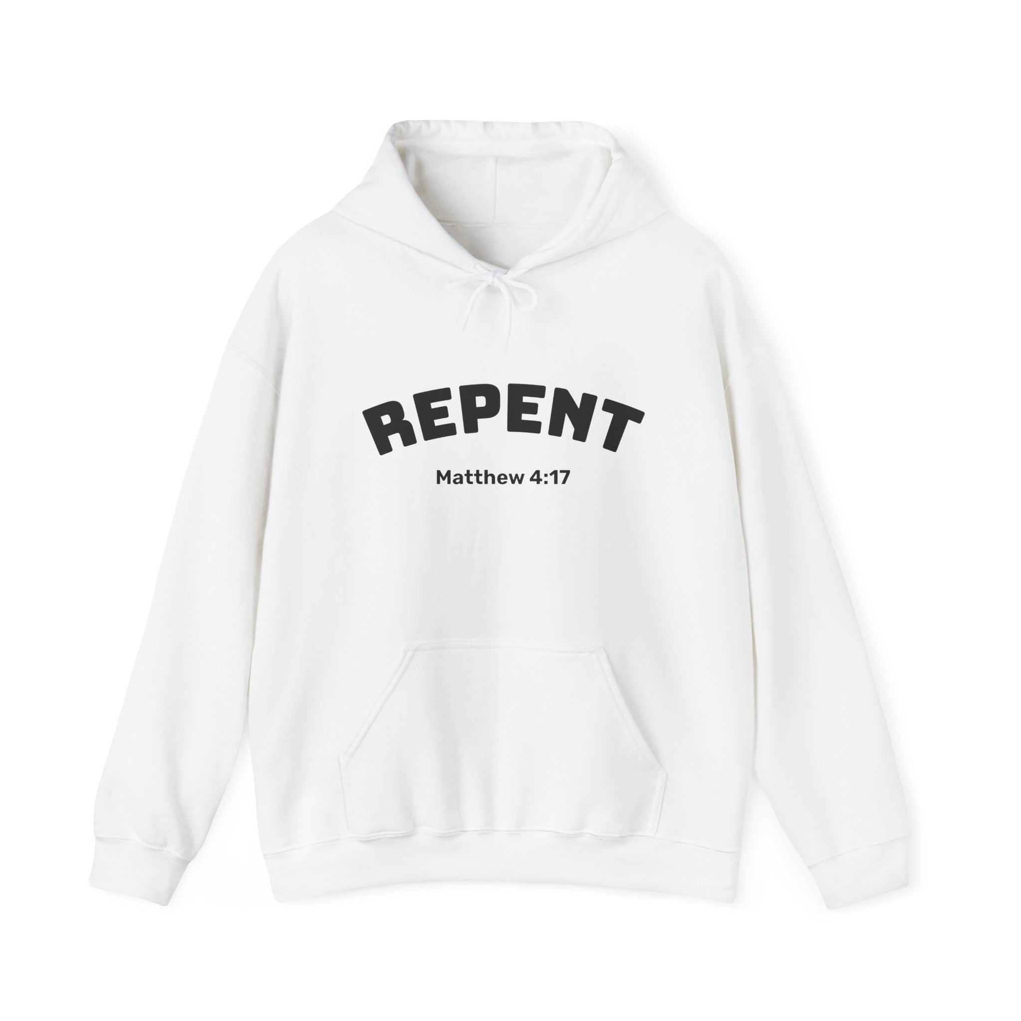 Repent Motivational Hooded Sweatshirt