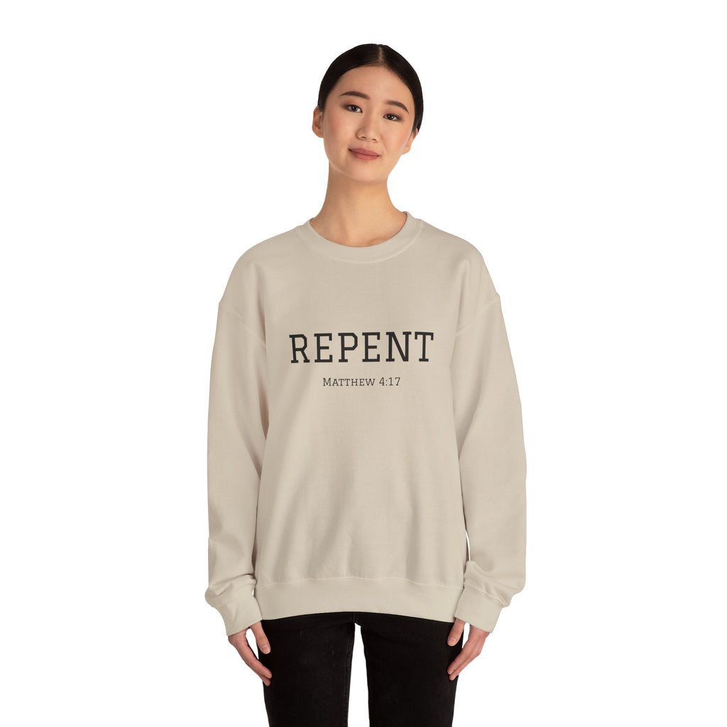 Repent Inspired Crewneck Sweatshirt