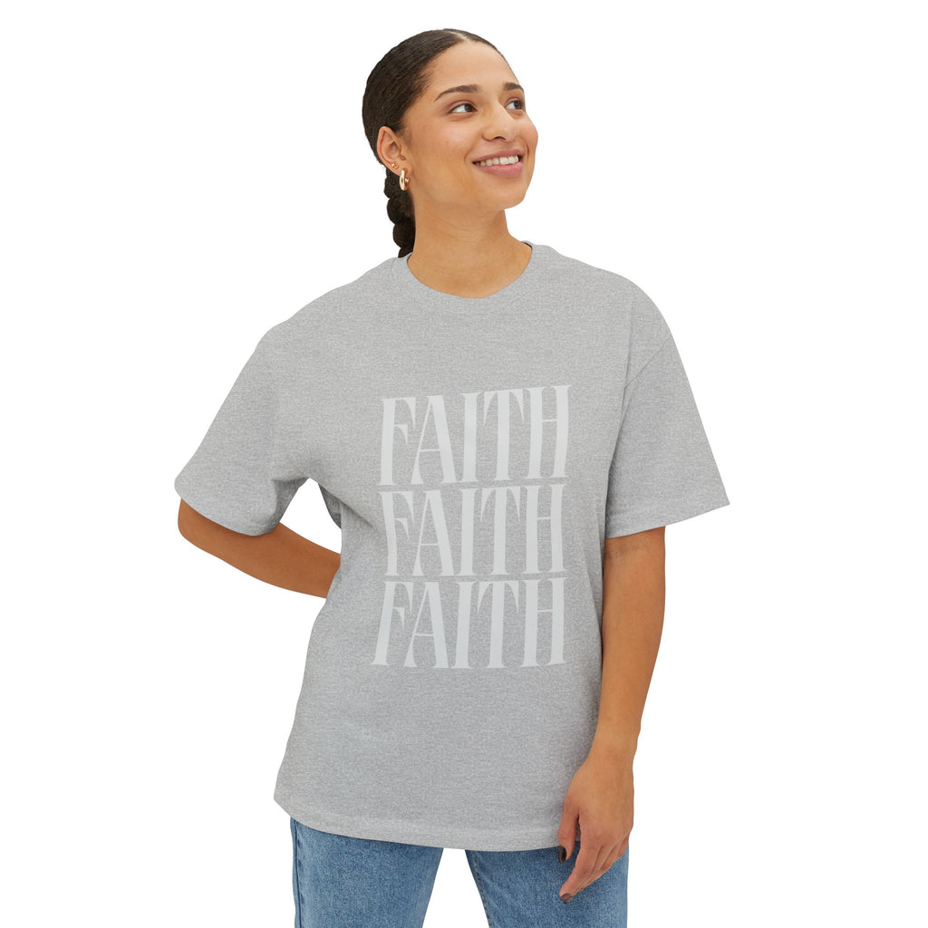 FAITH Unisex Oversized Tee
