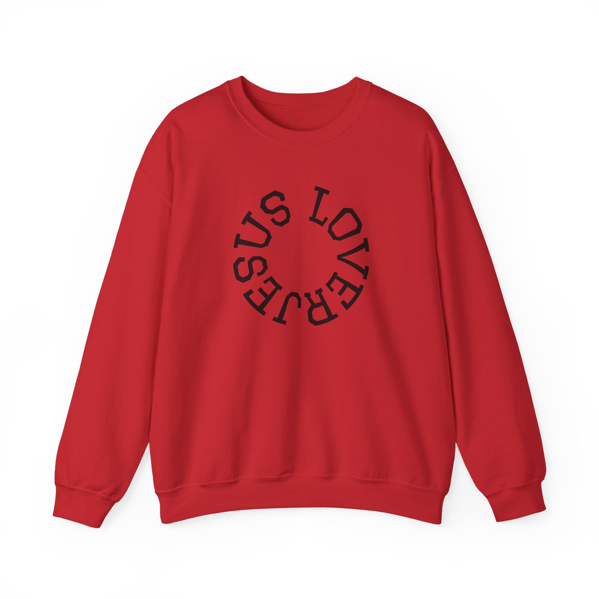 Jesus Lover Faith-Inspired Crewneck Sweatshirt, Various Colors