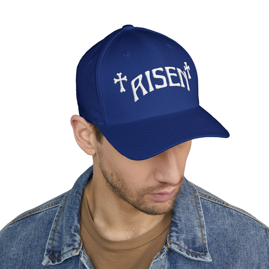 RISEN Embroidered Inspirational Cap