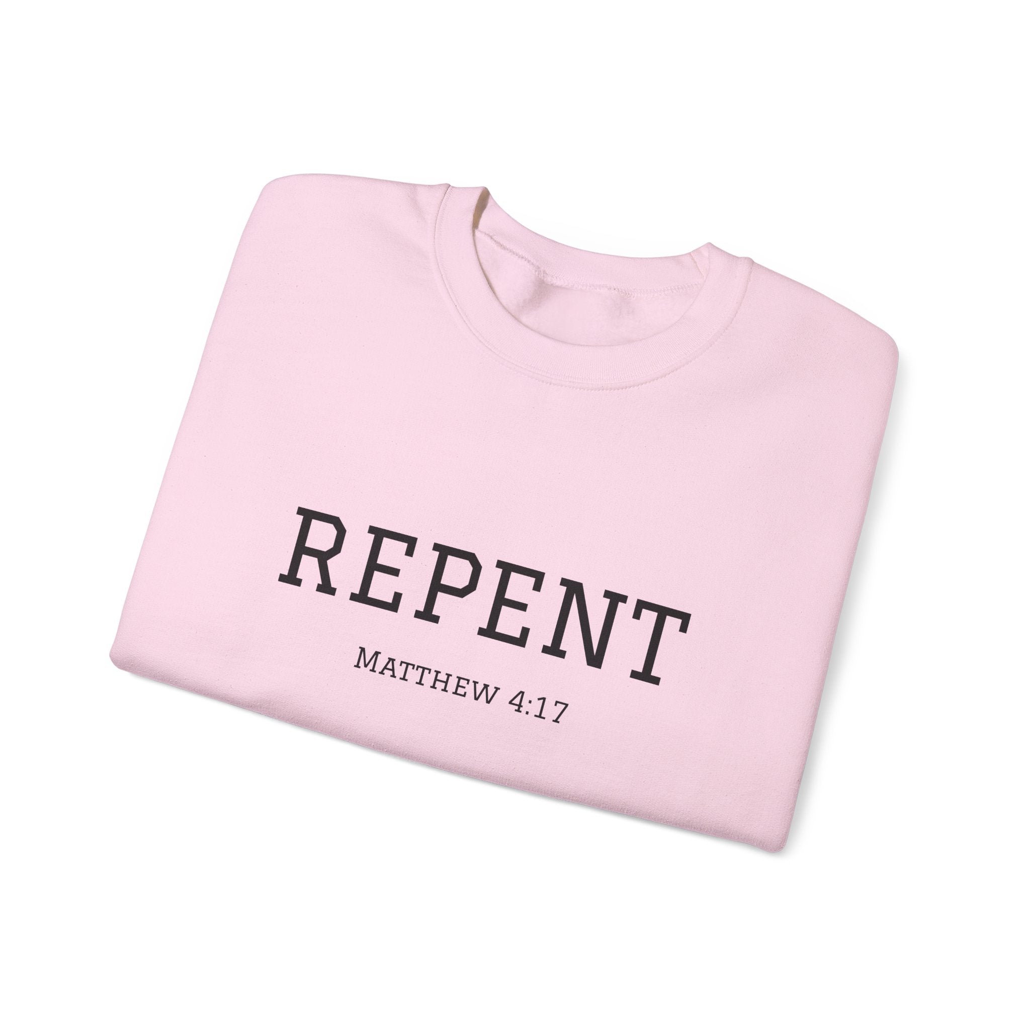 Repent Inspired Crewneck Sweatshirt