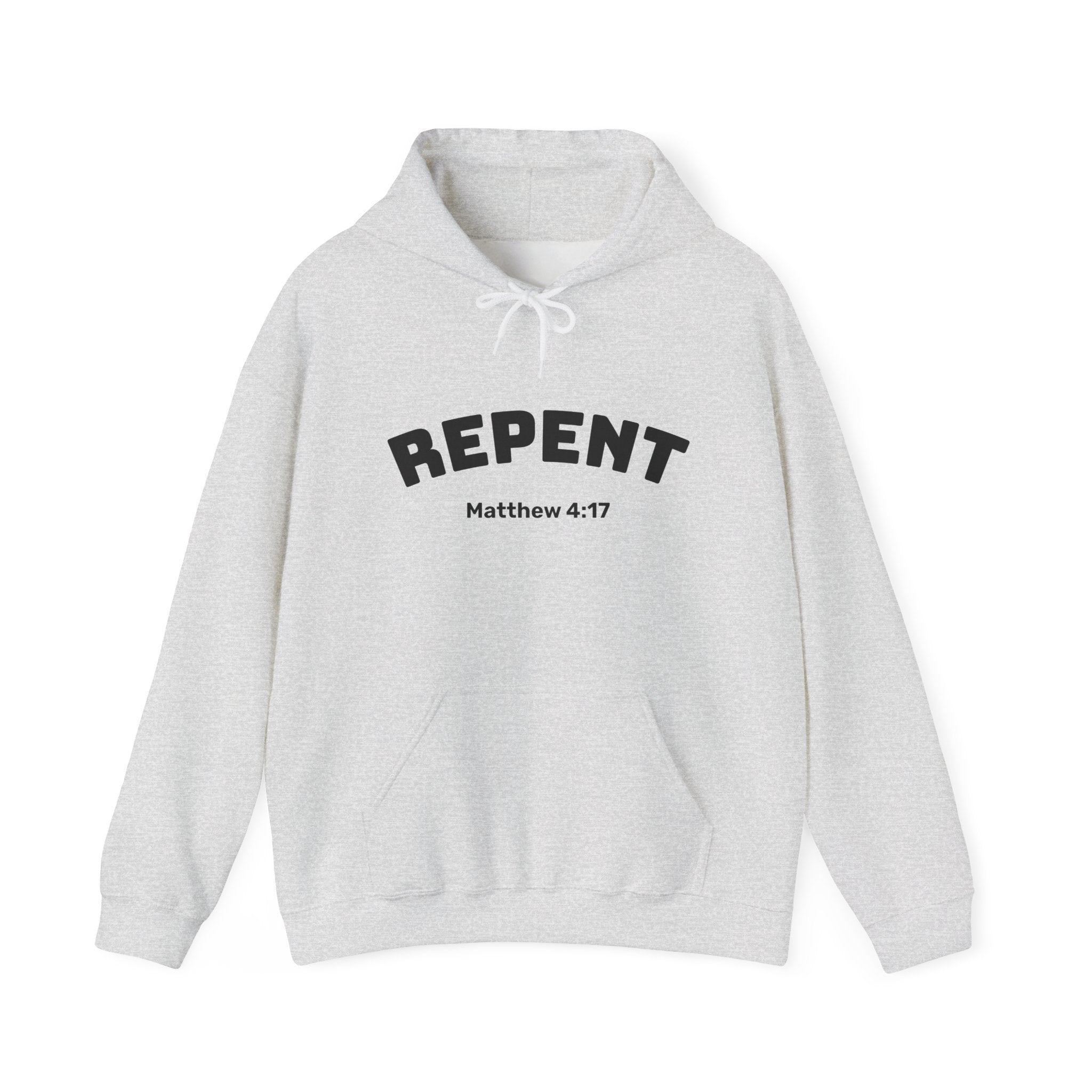 Repent Motivational Hooded Sweatshirt