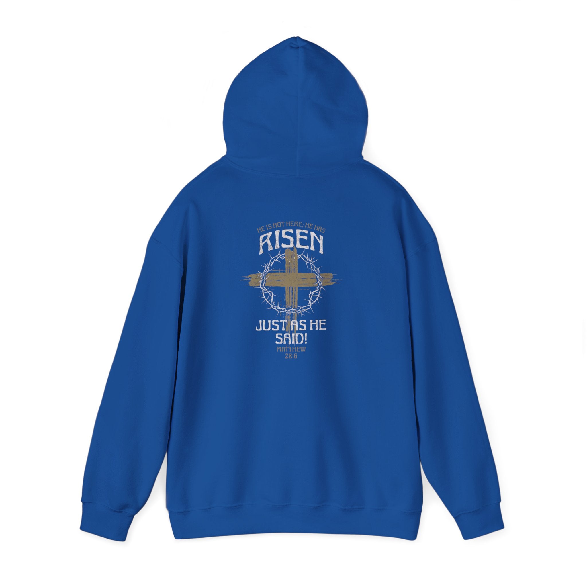 RISEN  Motivational Hooded Sweatshirt