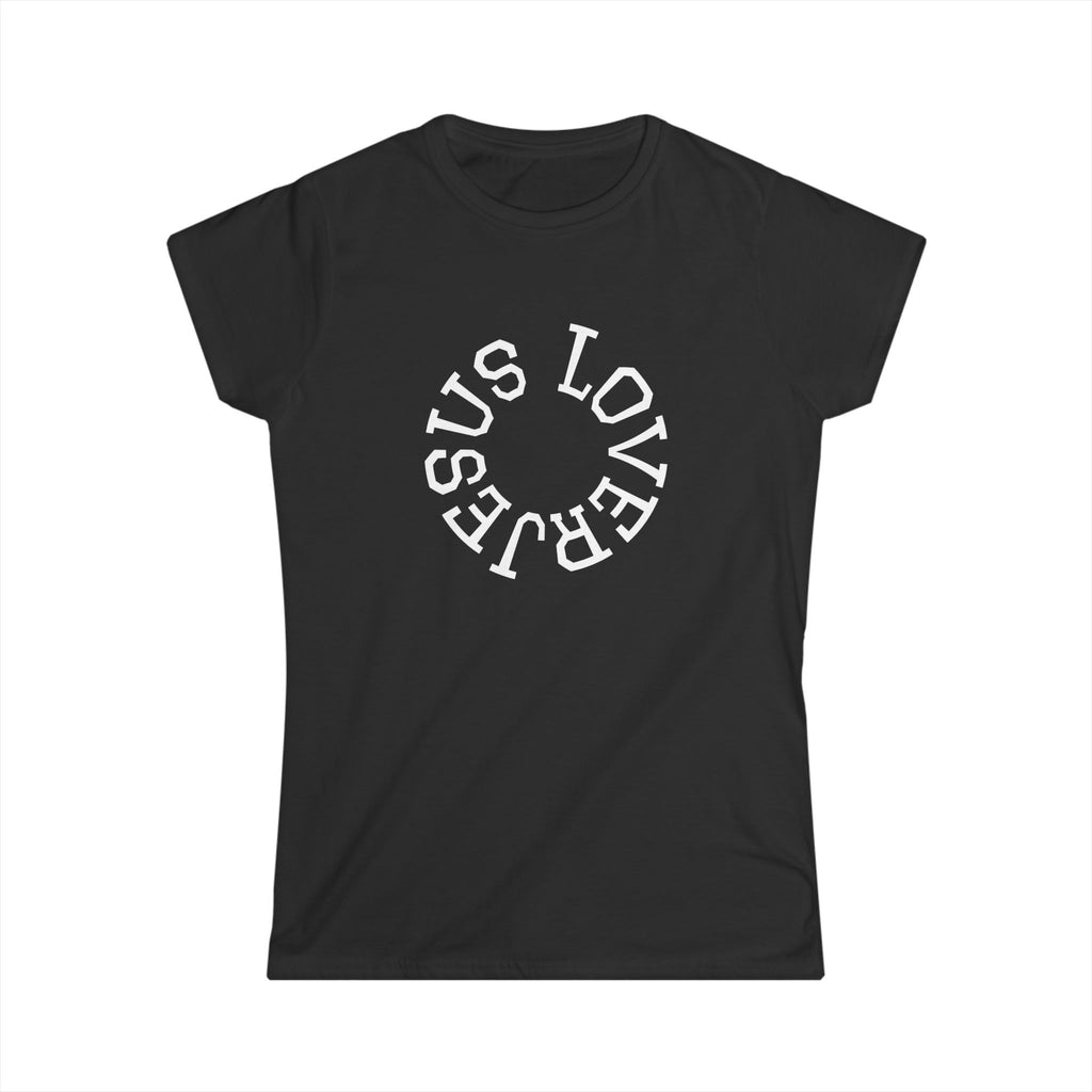 Black Jesus Lover  Women's Softstyle Tee