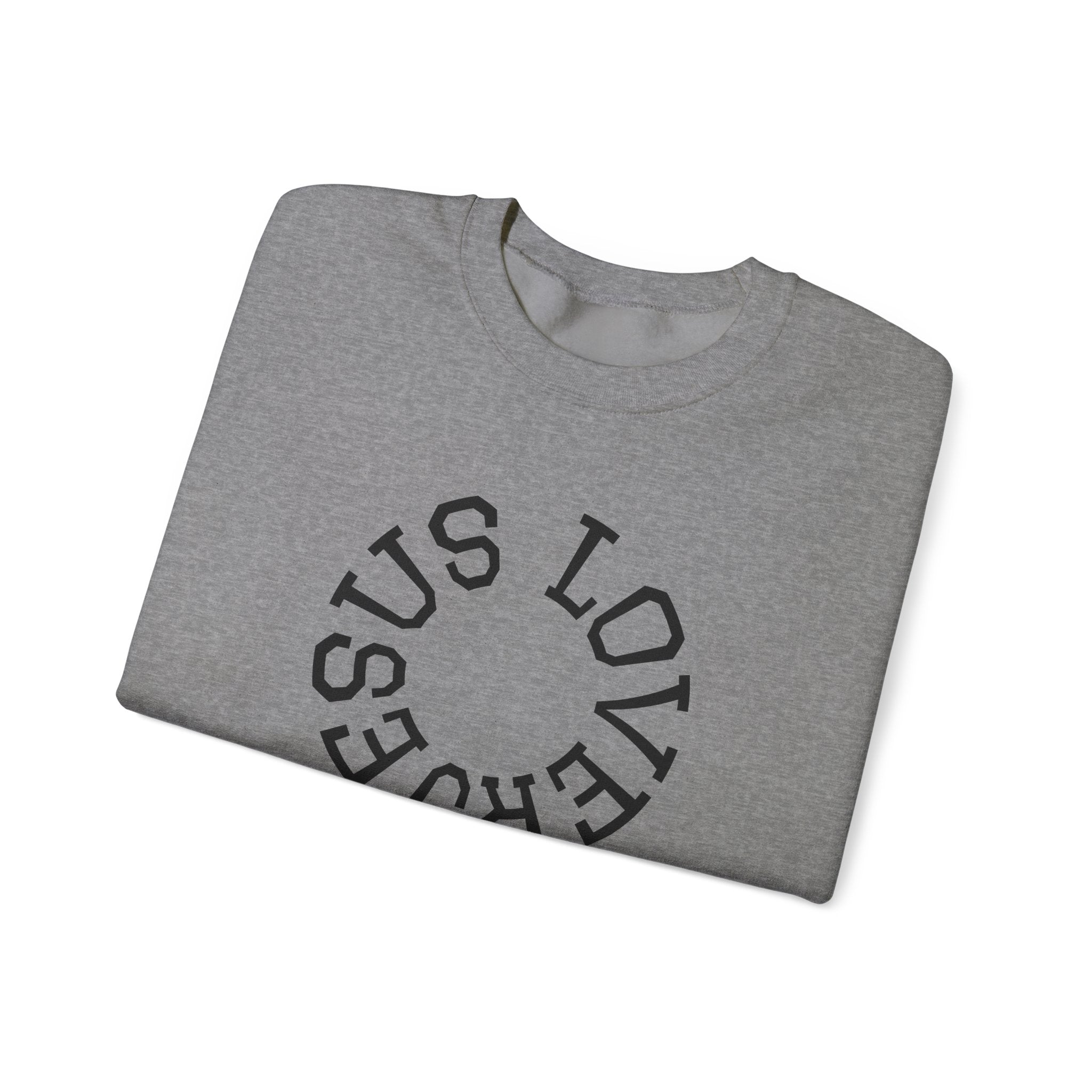 Jesus Lover Faith-Inspired Crewneck Sweatshirt, Various Colors