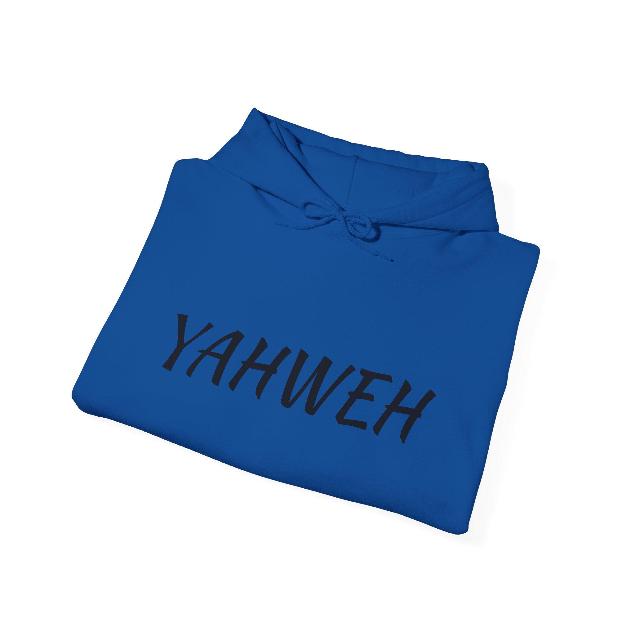 YAHWEH Unisex Heavy Blend™ Hooded Sweatshirt, Cozy Faith Hoodie, Casual Spiritual Sweatshirt, Gift for Believers, Religious Apparel