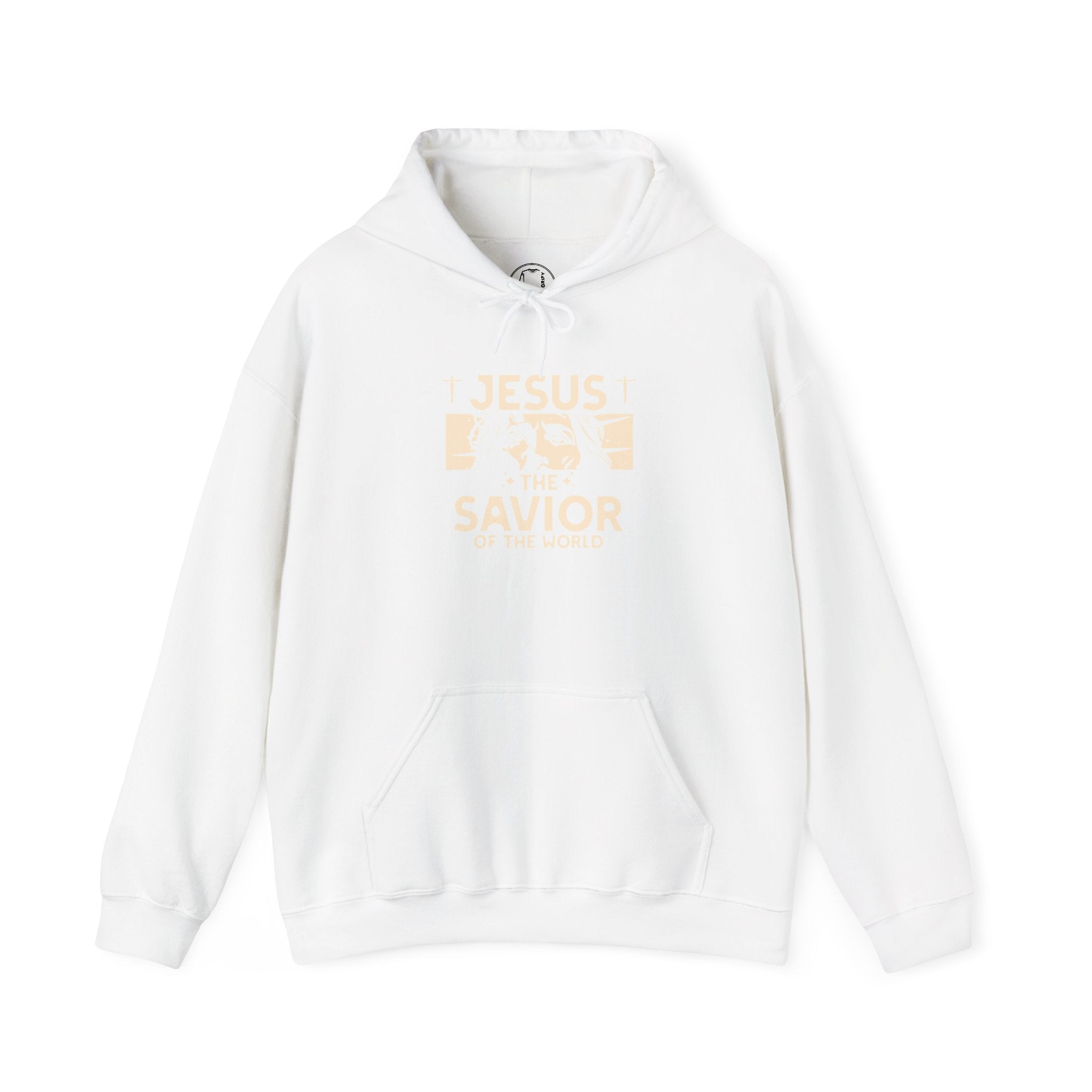 JESUS SAVIOR  Motivational Hooded Sweatshirt