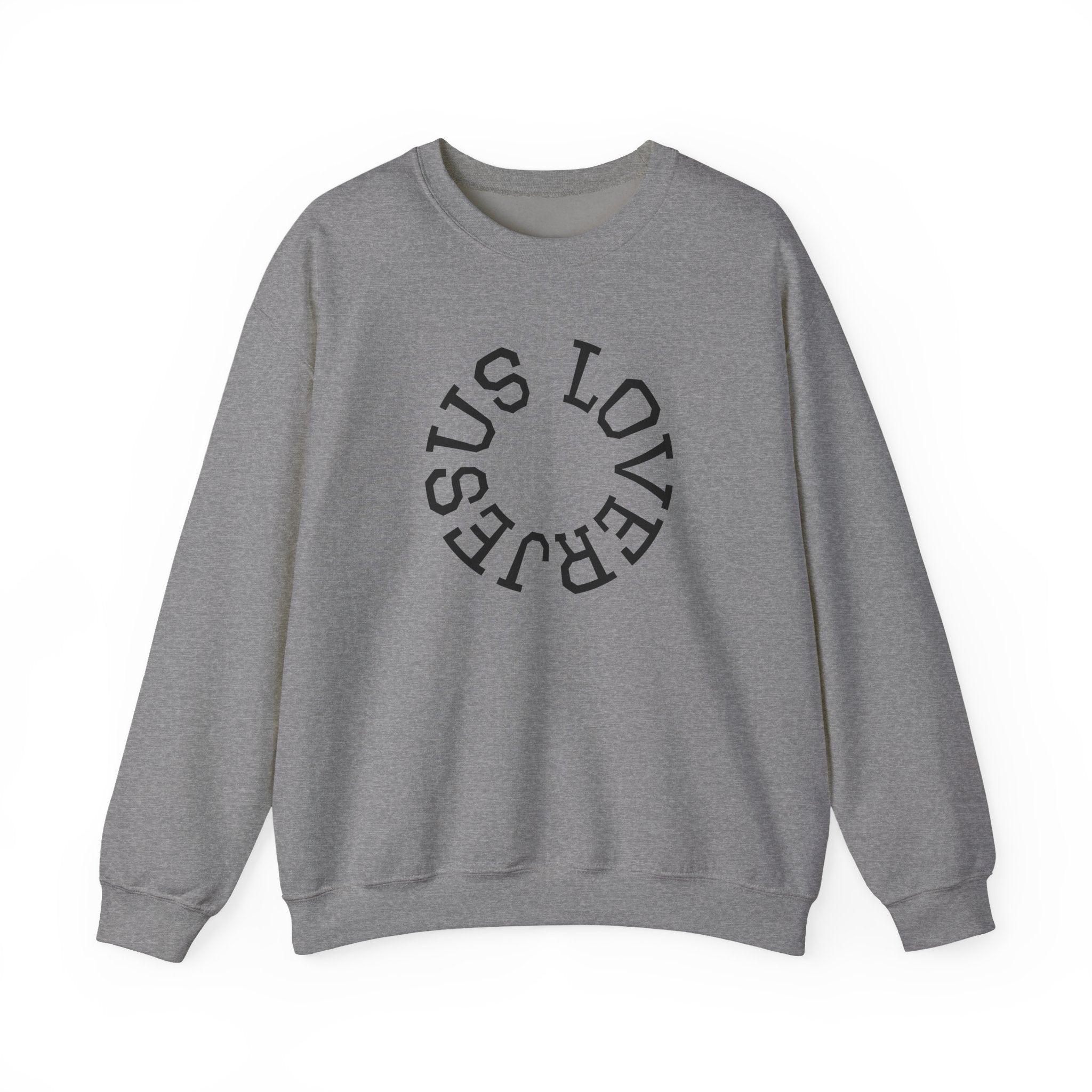 Jesus Lover Faith-Inspired Crewneck Sweatshirt, Various Colors