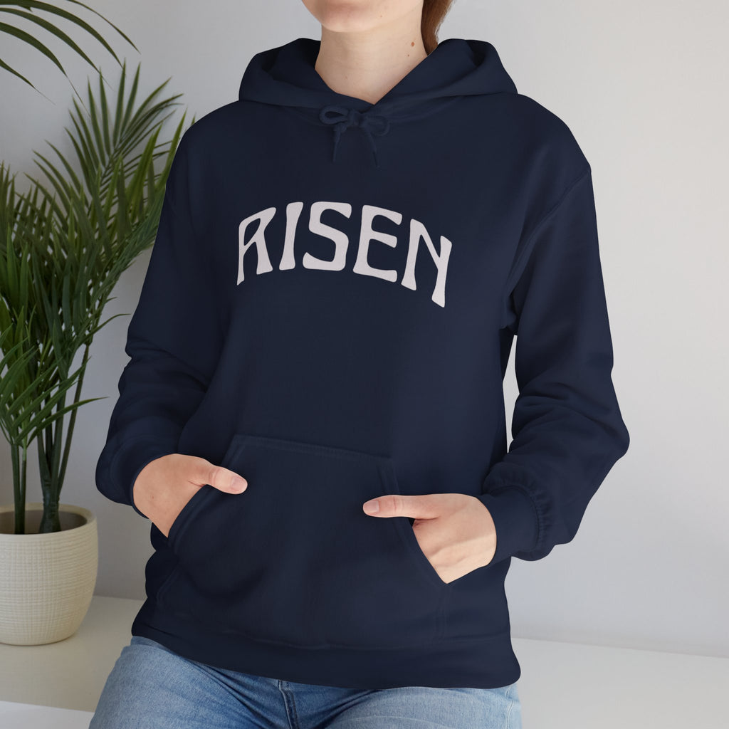 RISEN  Motivational Hooded Sweatshirt