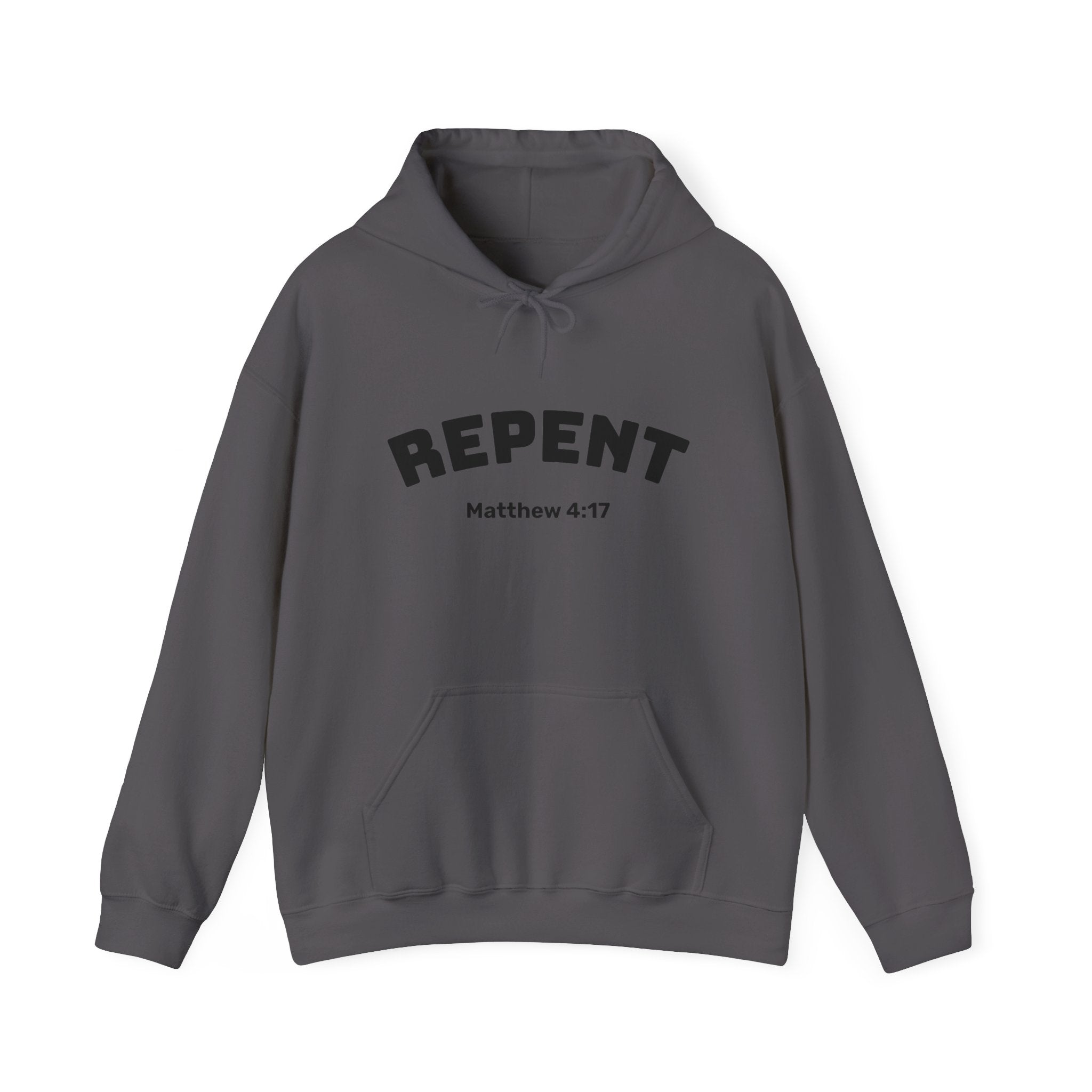 Repent Motivational Hooded Sweatshirt