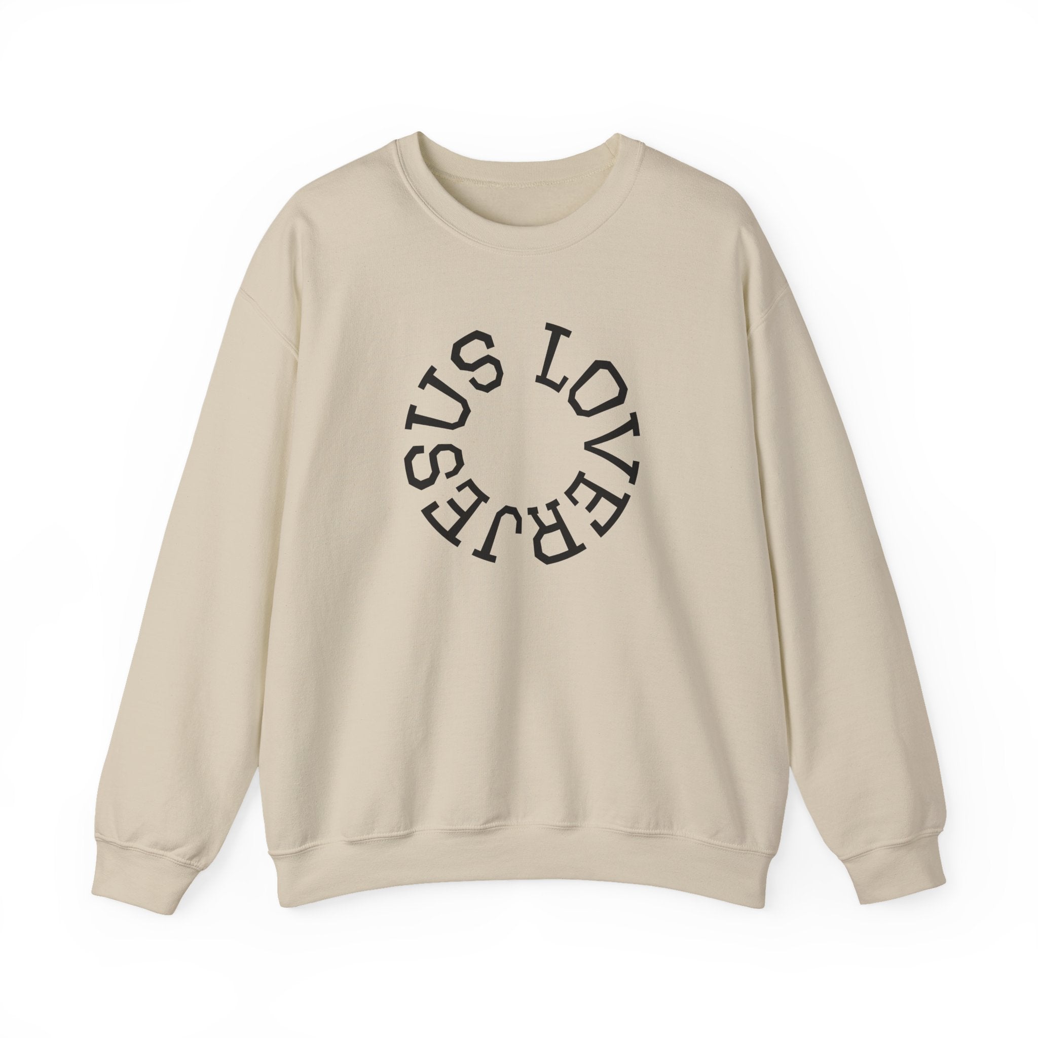 Jesus Lover Faith-Inspired Crewneck Sweatshirt, Various Colors