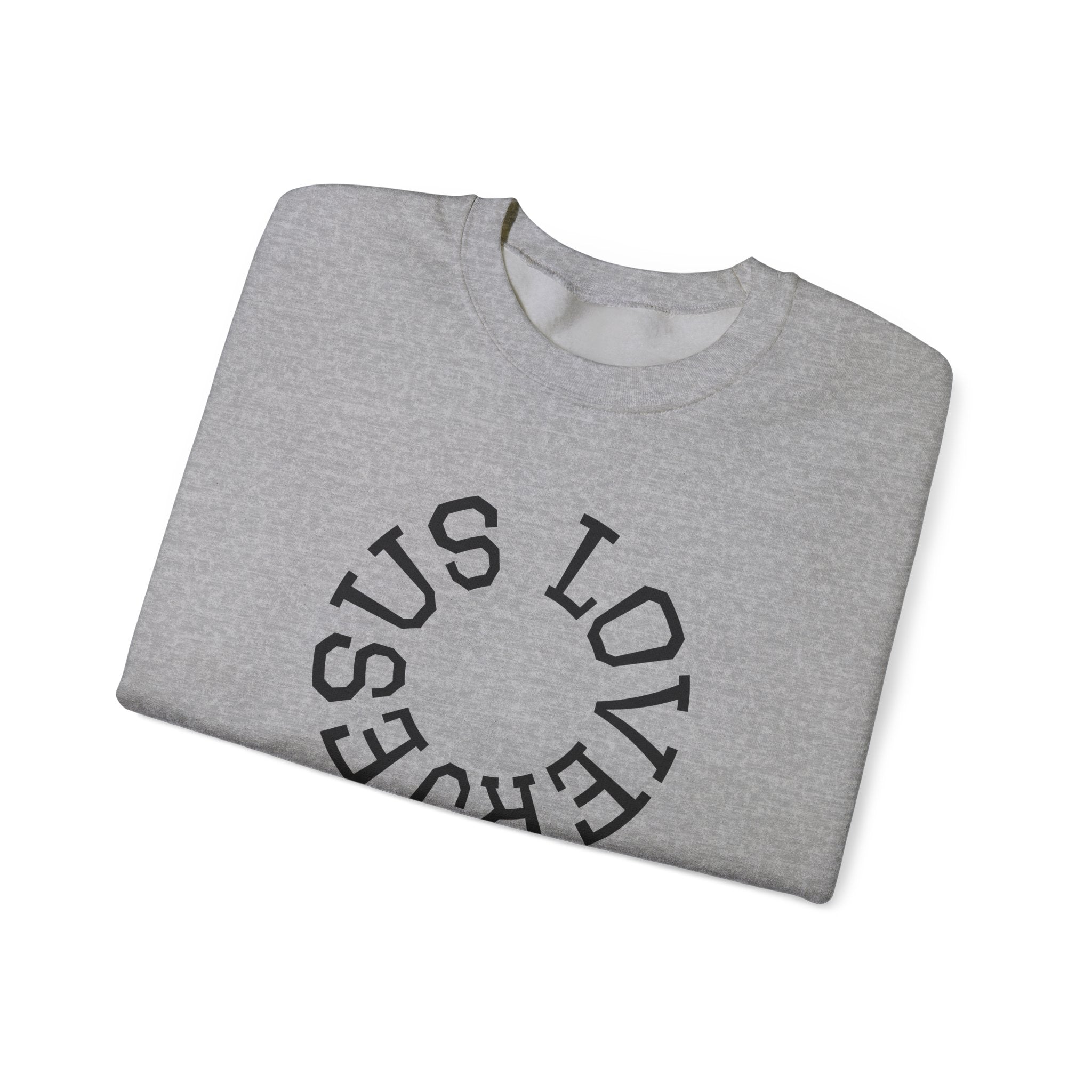 Jesus Lover Faith-Inspired Crewneck Sweatshirt, Various Colors