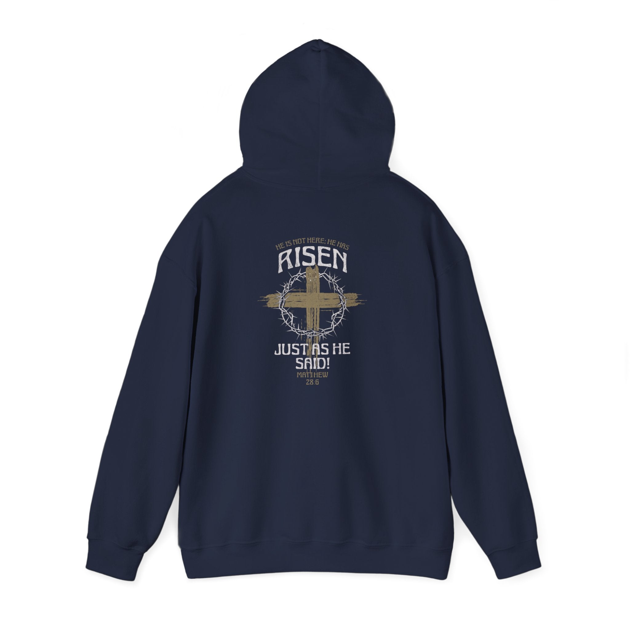 RISEN  Motivational Hooded Sweatshirt