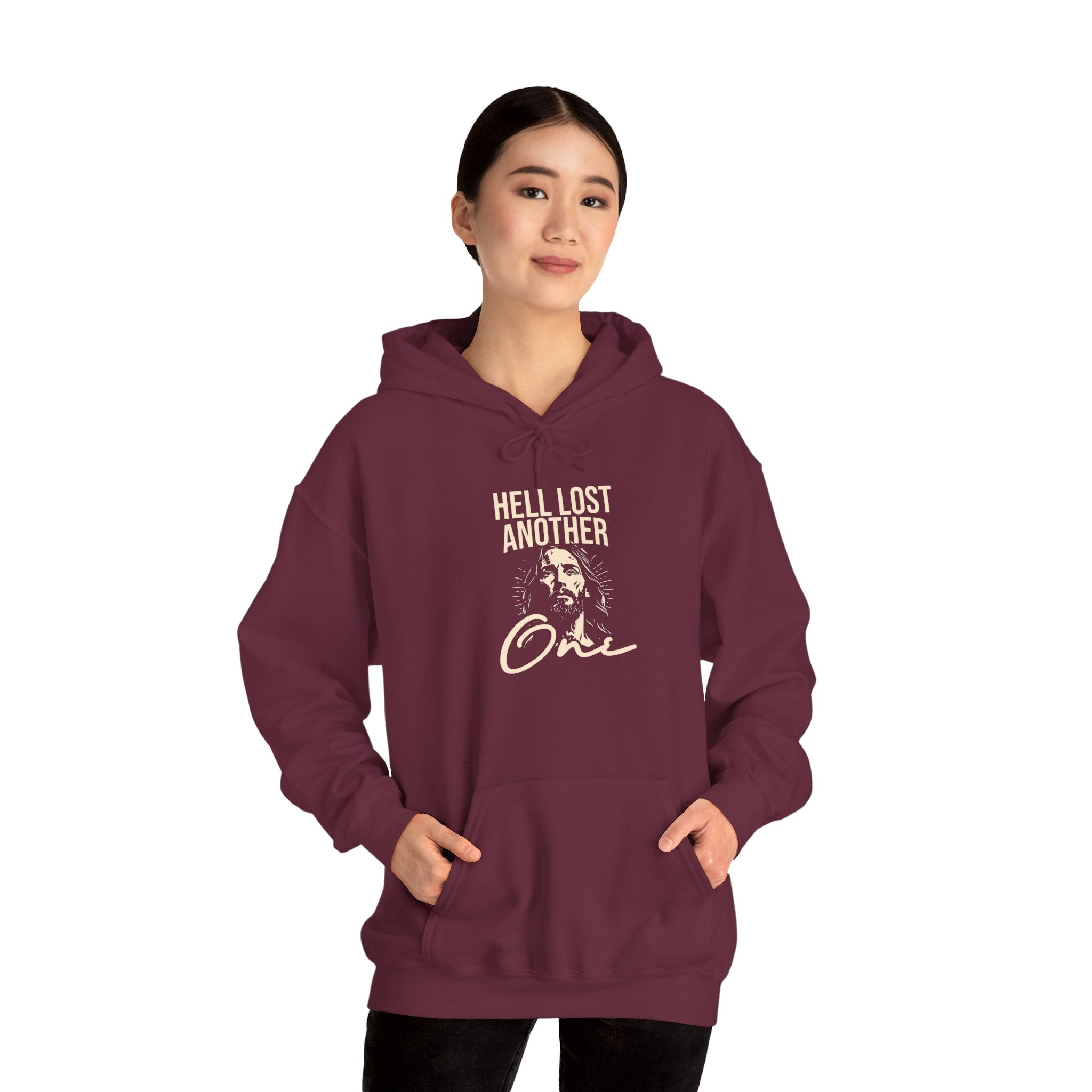 HELL LOST Motivational Hooded Sweatshirt