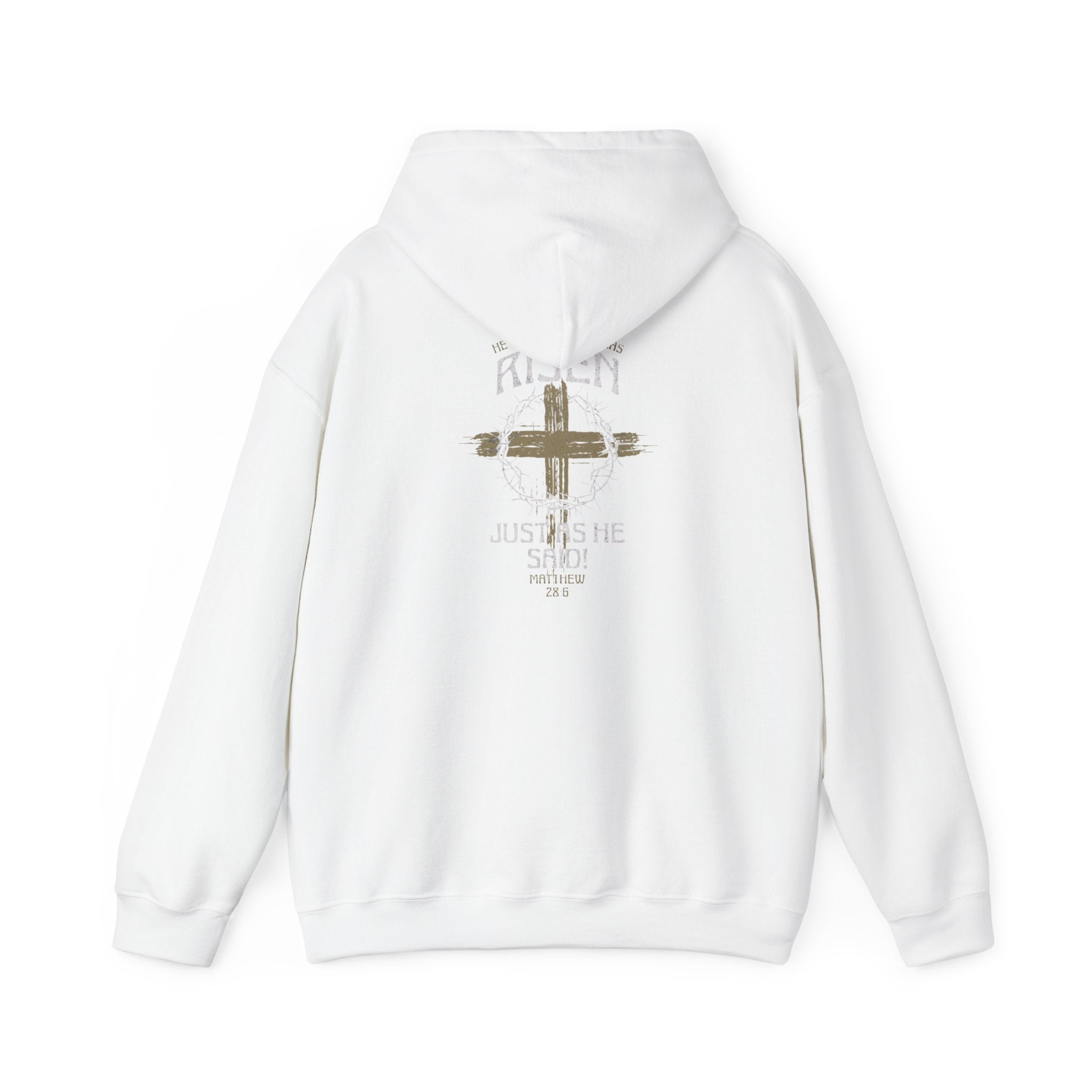 RISEN  Motivational Hooded Sweatshirt