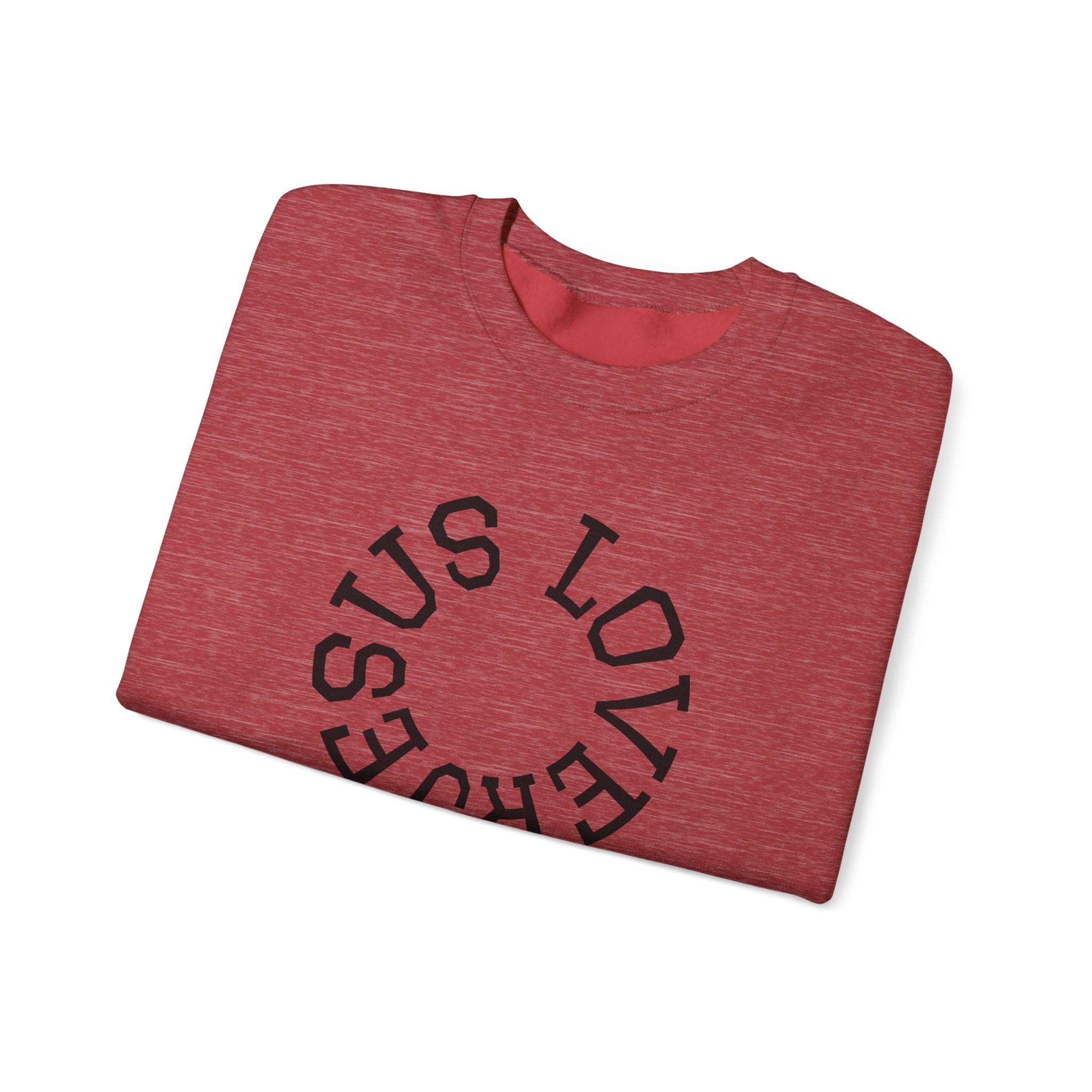 Jesus Lover Faith-Inspired Crewneck Sweatshirt, Various Colors