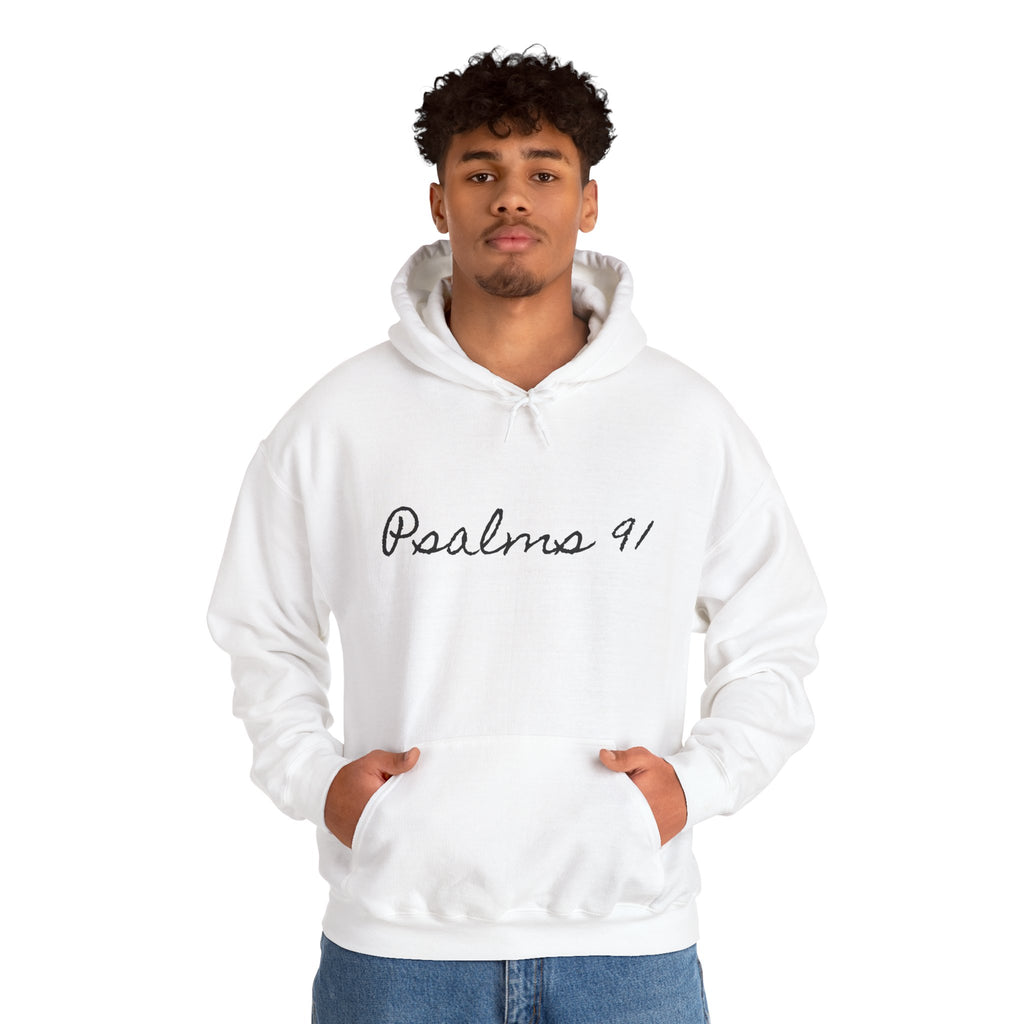 Psalms 91 Motivational Hooded Sweatshirt