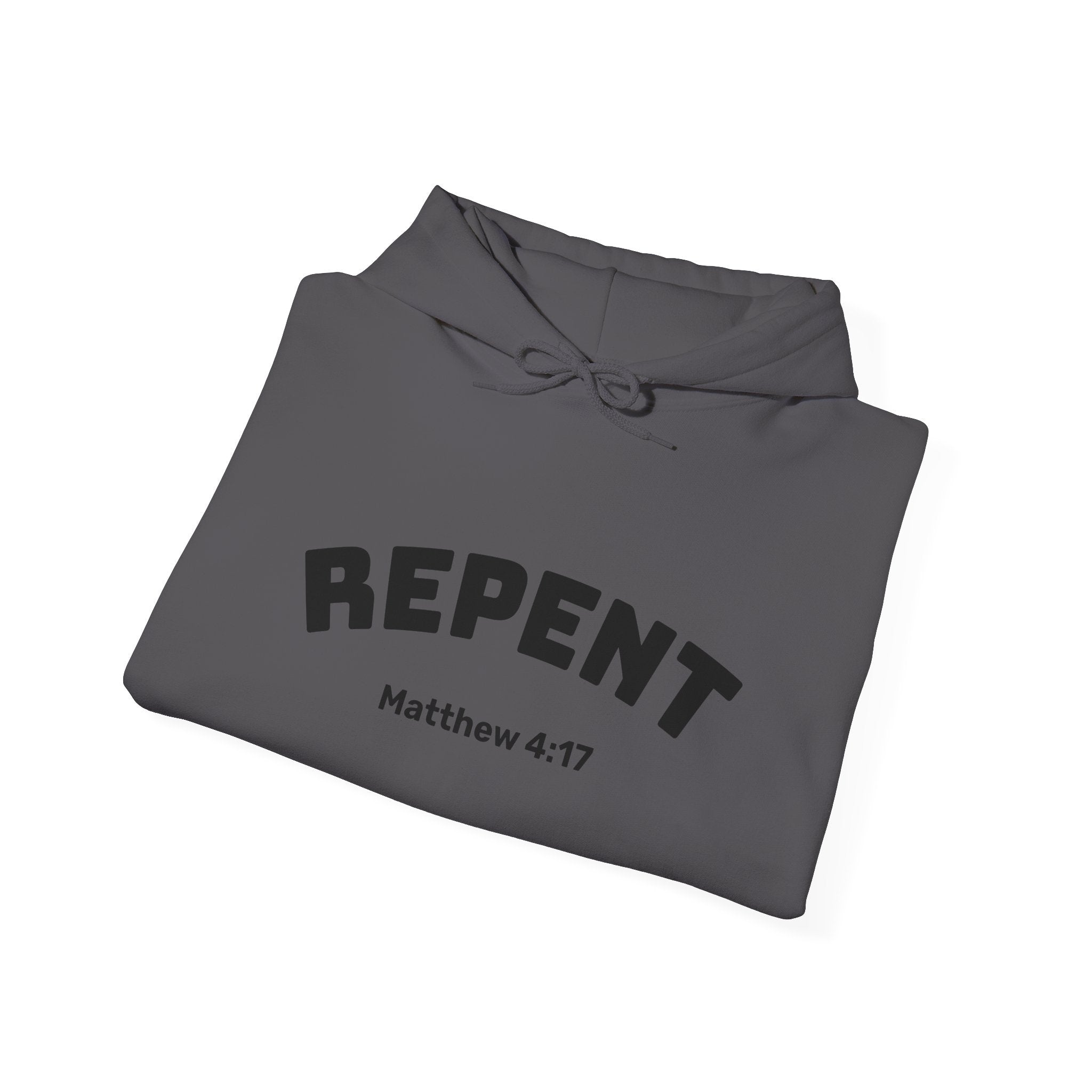 Repent Motivational Hooded Sweatshirt