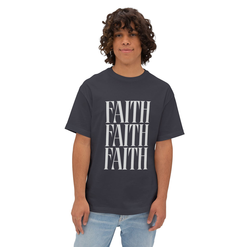 FAITH Unisex Oversized Tee
