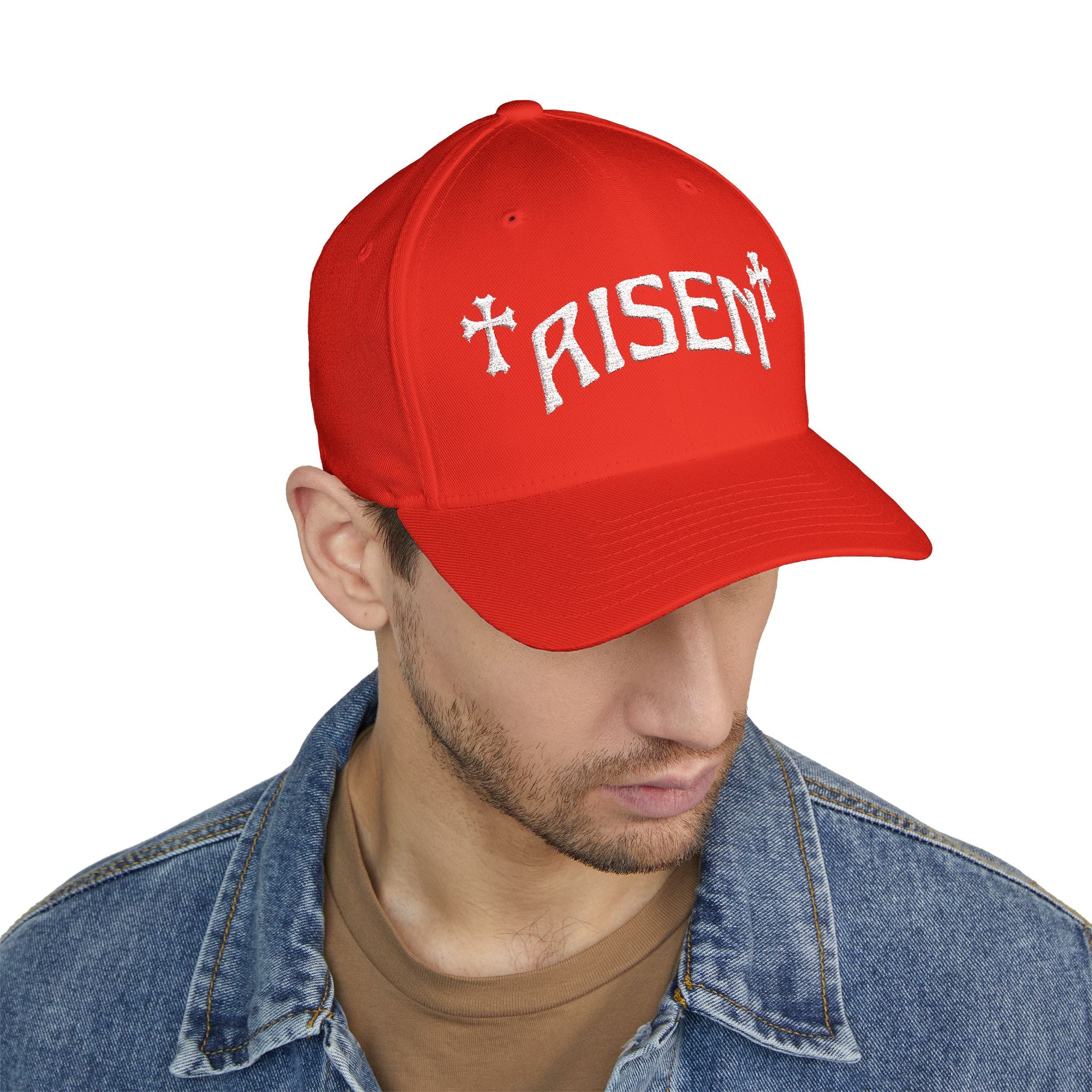 RISEN Embroidered Inspirational Cap