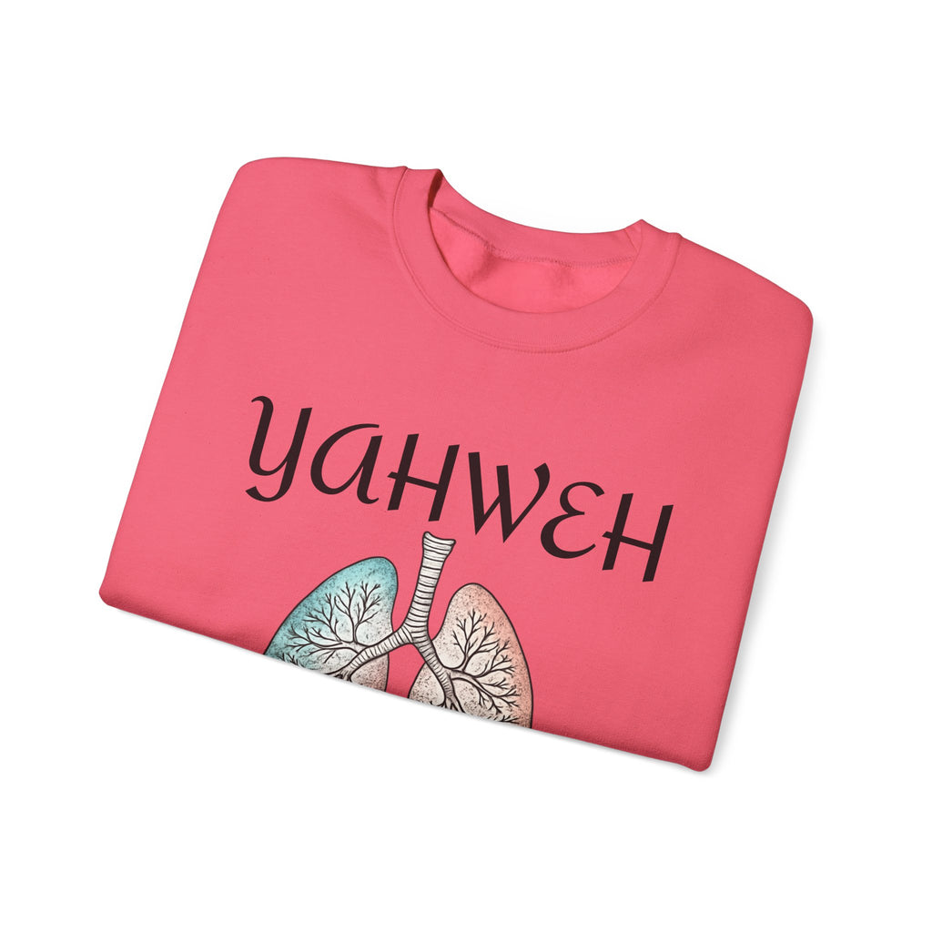 YAHWEH Faith-Inspired Crewneck Sweatshirt Various Colors