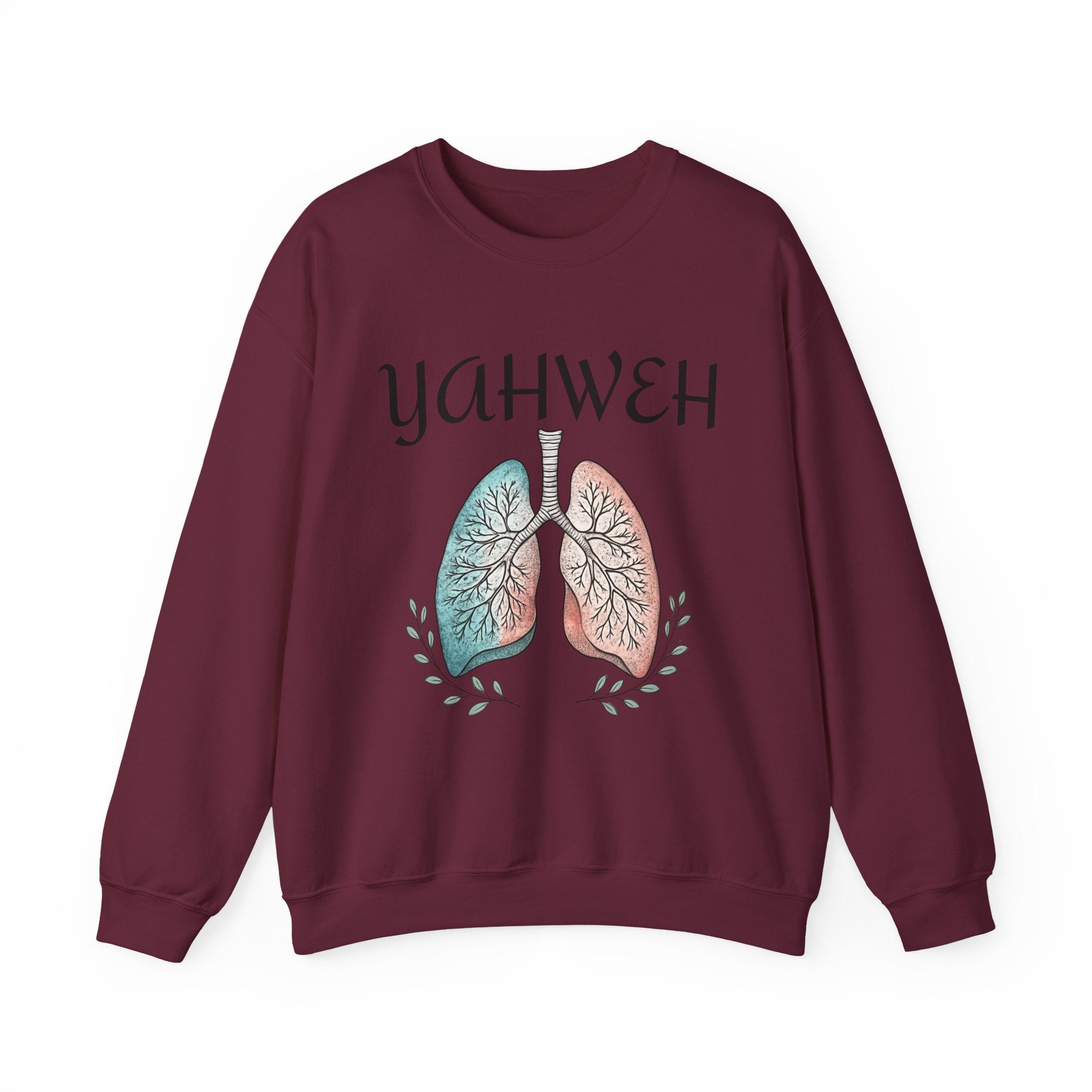 YAHWEH Faith-Inspired Crewneck Sweatshirt Various Colors