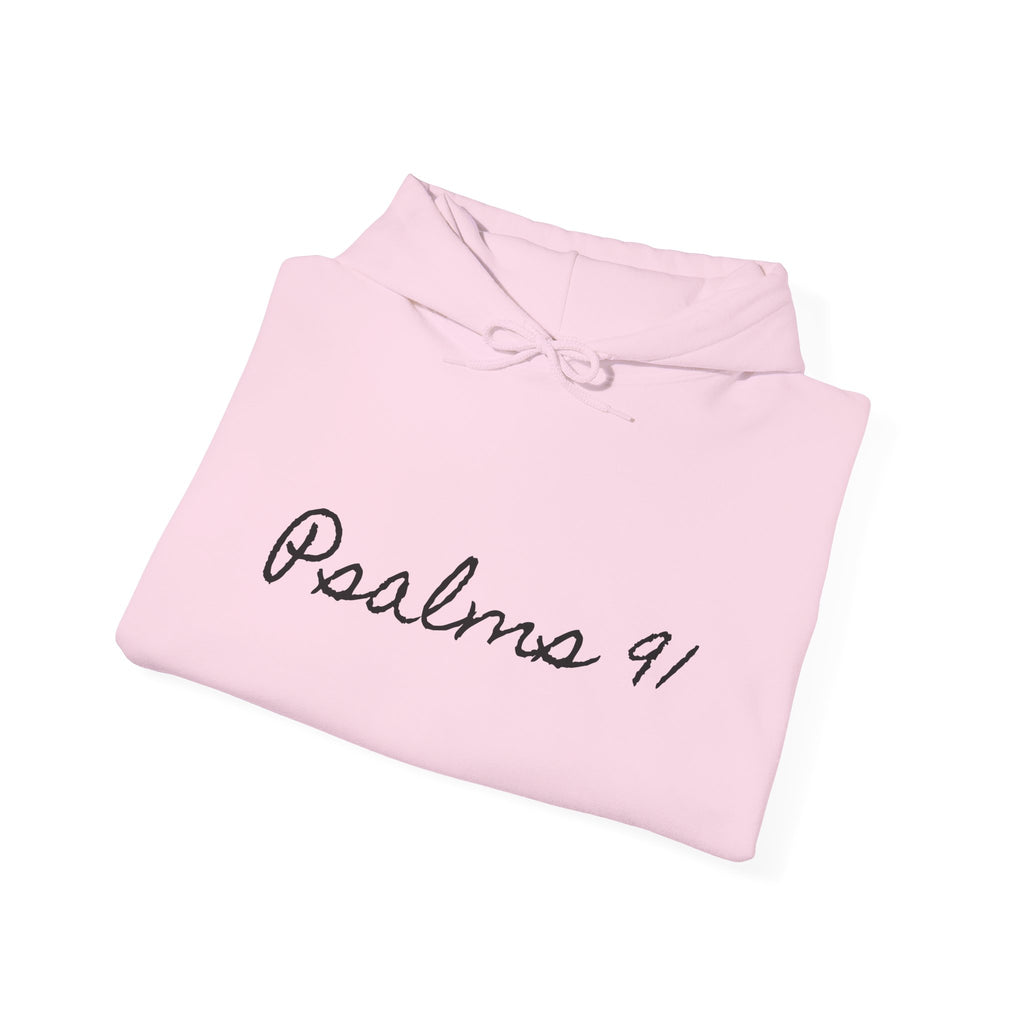 Psalms 91 Motivational Hooded Sweatshirt