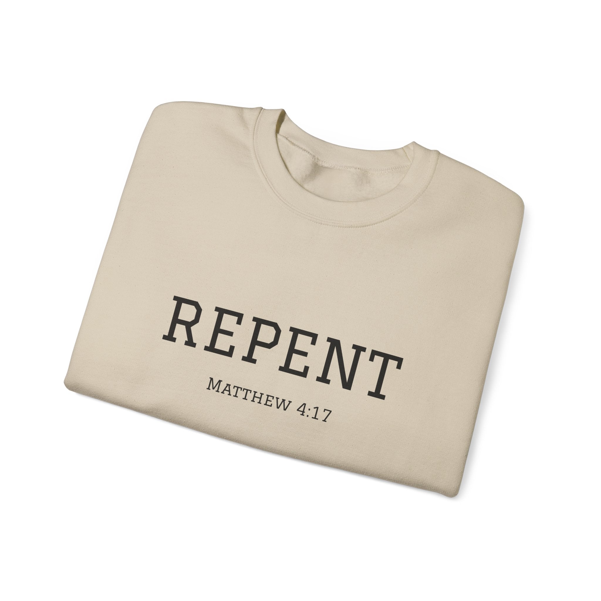 Repent Inspired Crewneck Sweatshirt