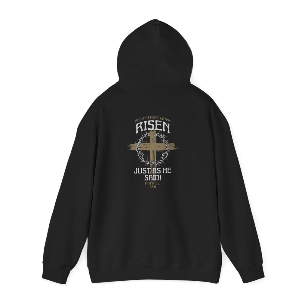 RISEN  Motivational Hooded Sweatshirt