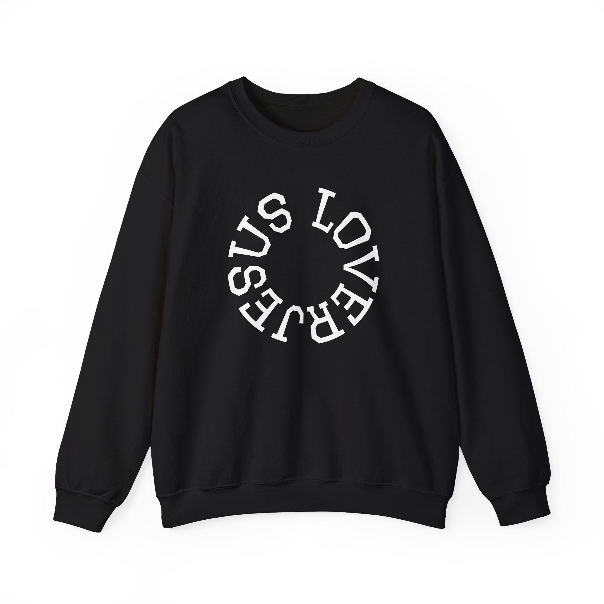 Jesus Lover Stylish Faith-Inspired Crewneck Sweatshirt