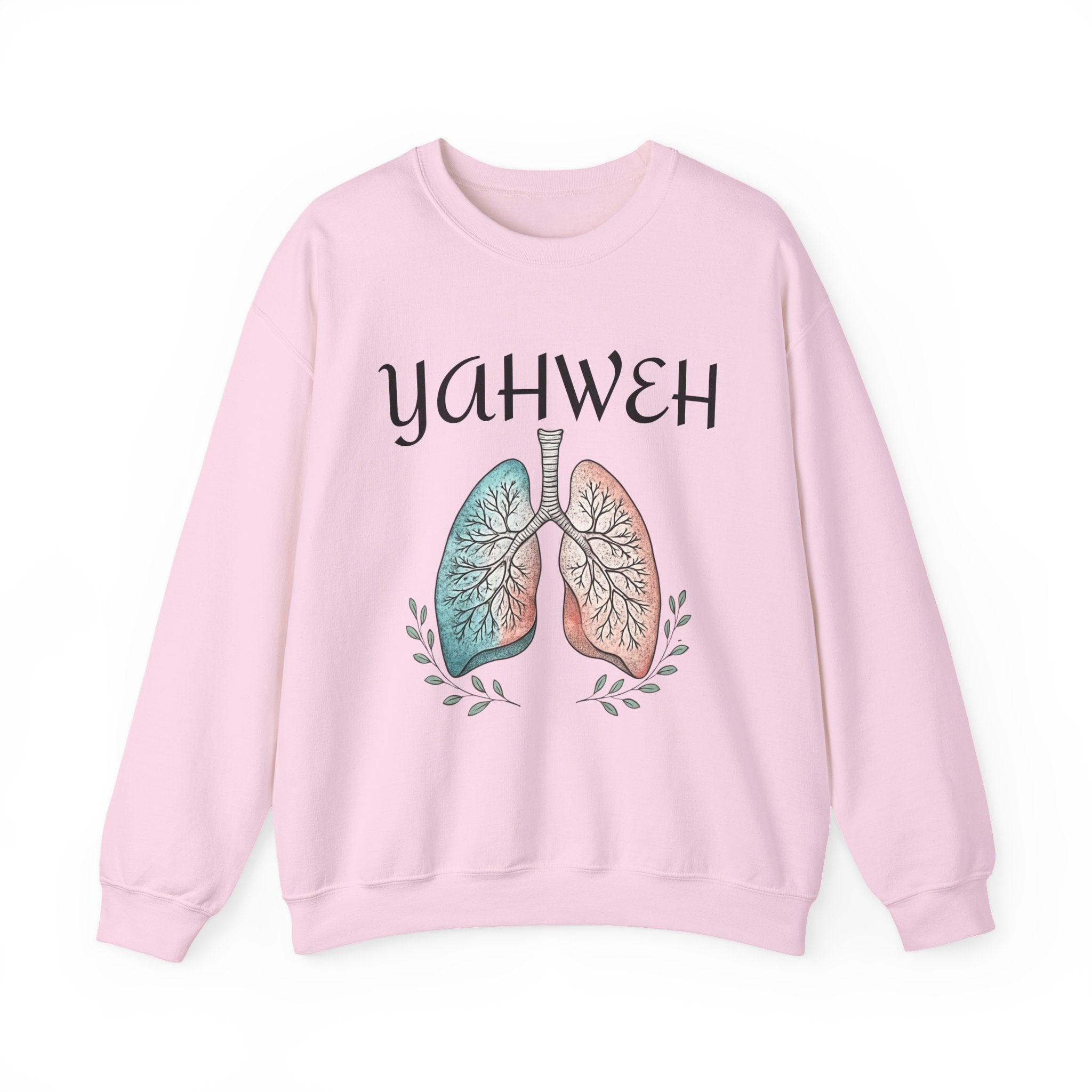 YAHWEH Faith-Inspired Crewneck Sweatshirt Various Colors