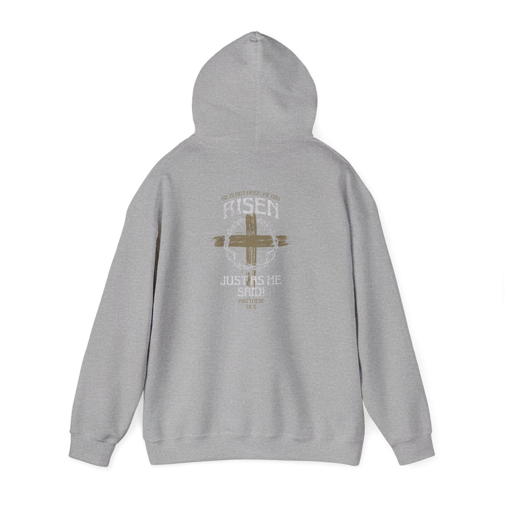 RISEN  Motivational Hooded Sweatshirt