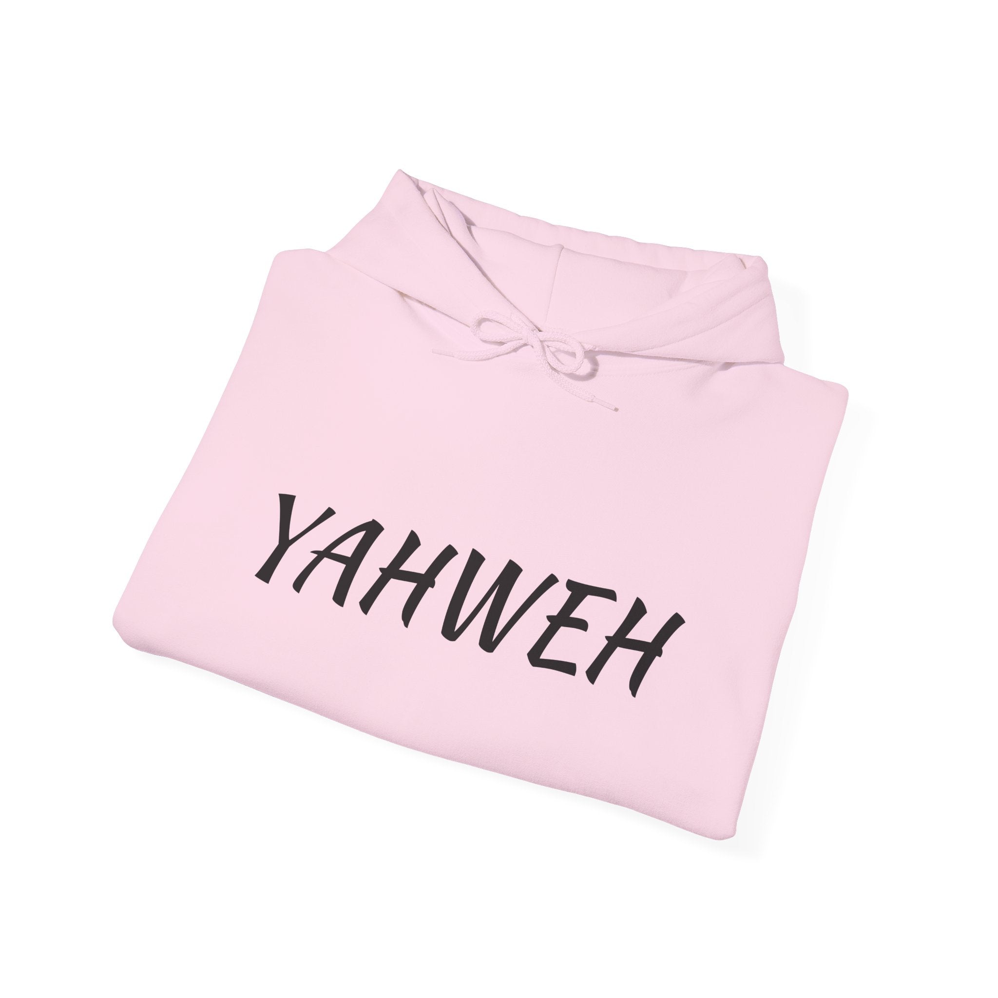 YAHWEH Unisex Heavy Blend™ Hooded Sweatshirt, Cozy Faith Hoodie, Casual Spiritual Sweatshirt, Gift for Believers, Religious Apparel