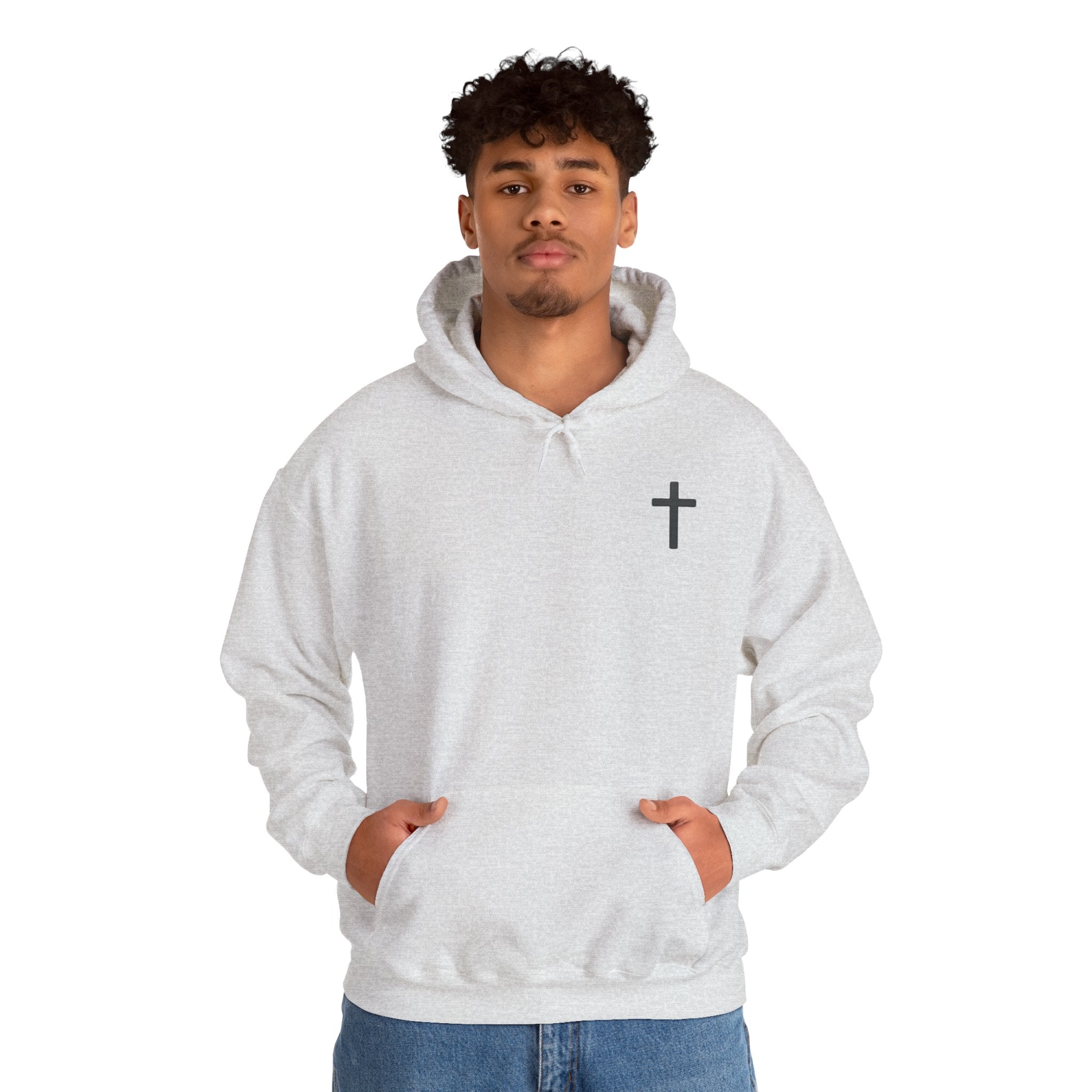 Cross Motivational Hooded Sweatshirt
