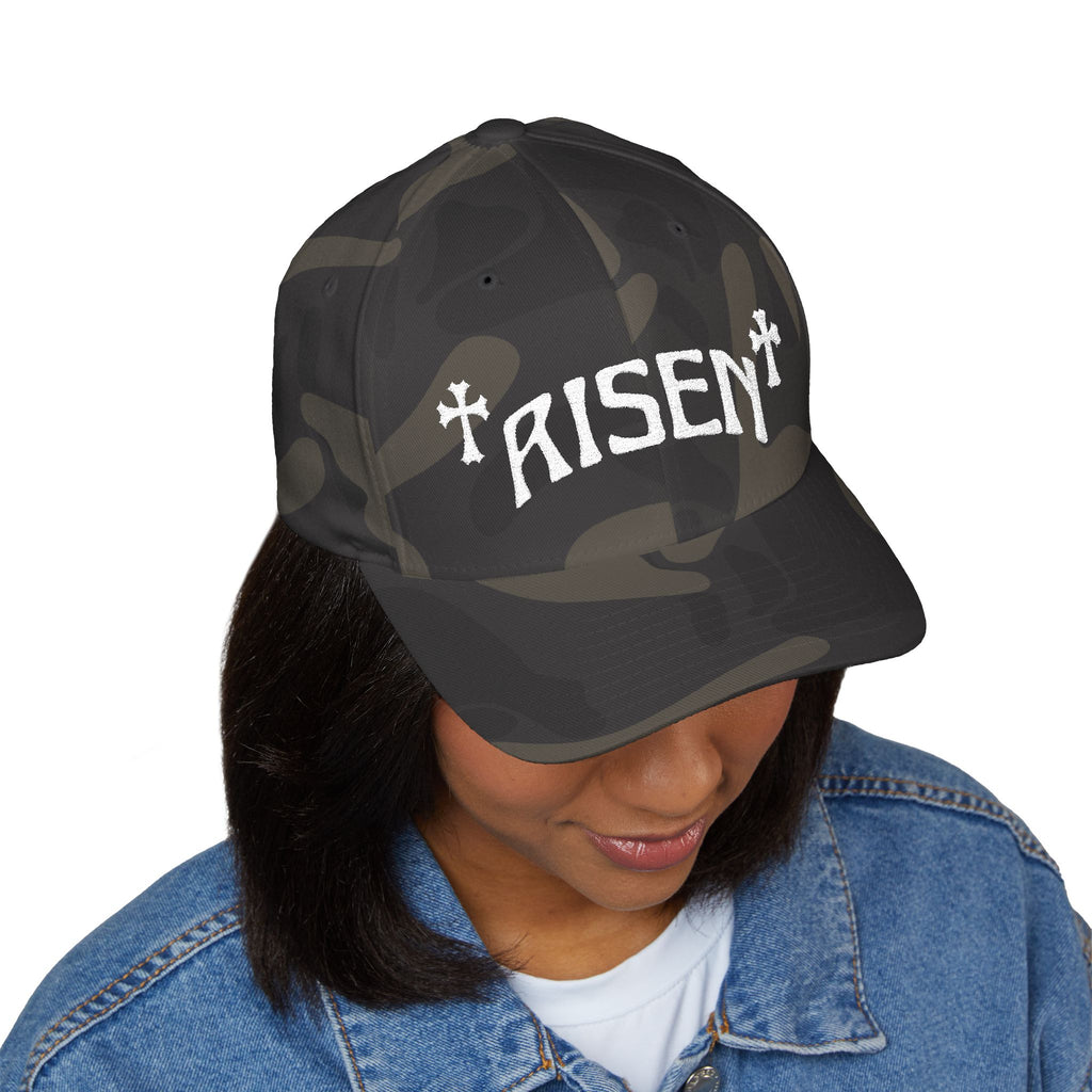 RISEN Embroidered Inspirational Cap
