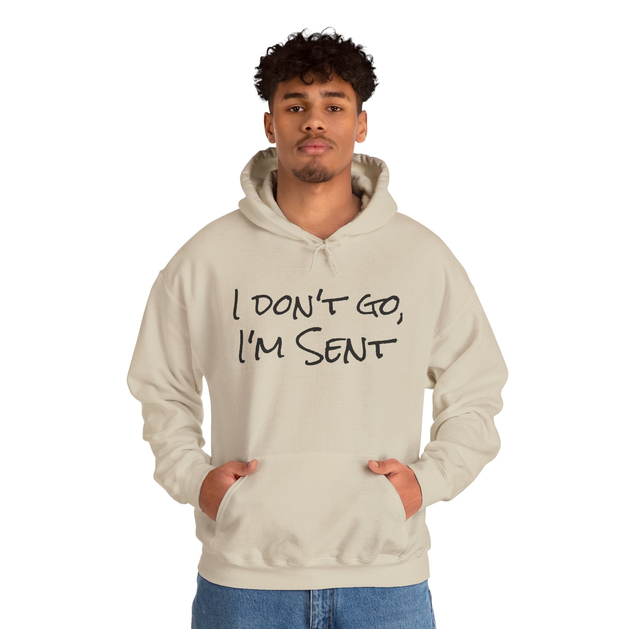 Sent Motivational Hooded Sweatshirt