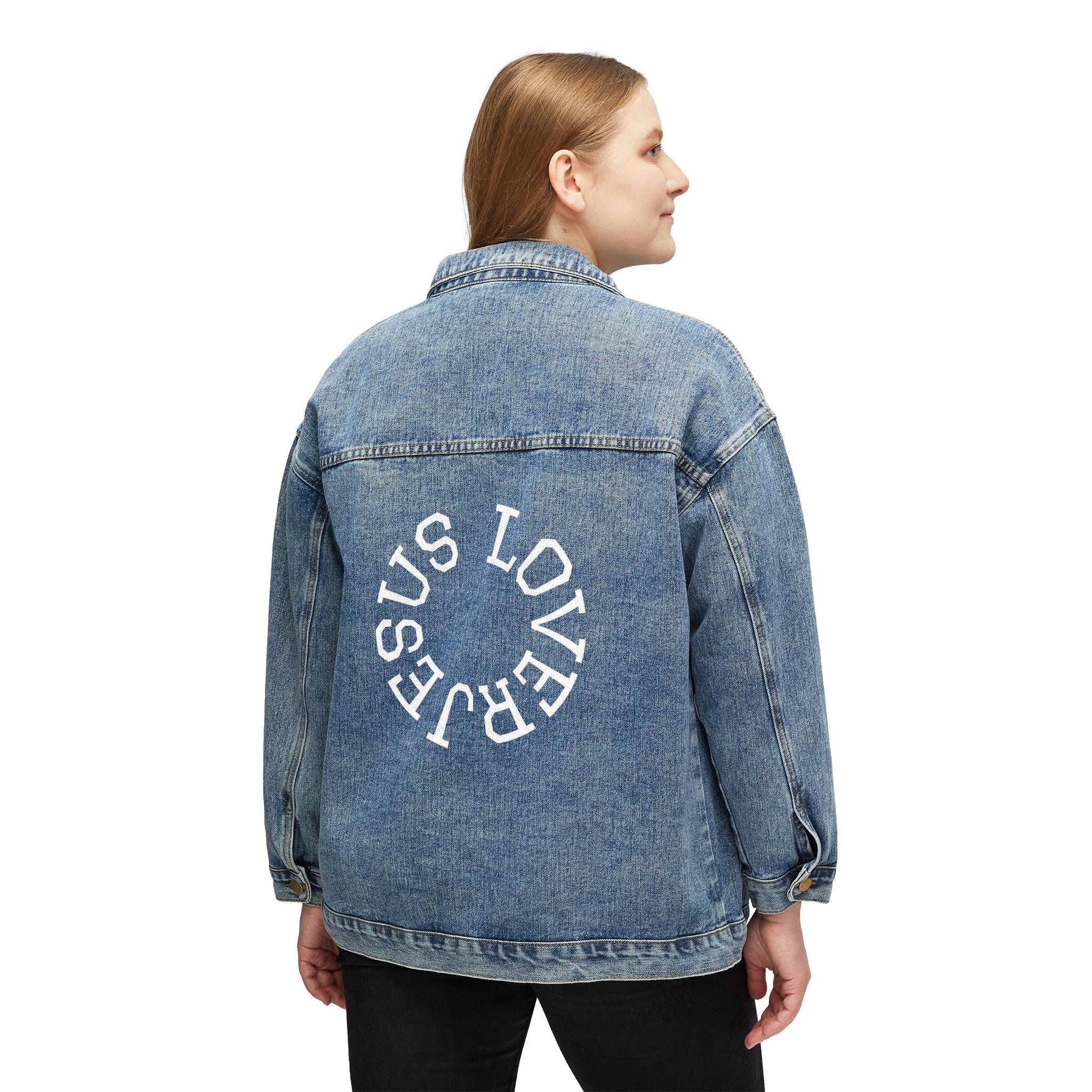 JESUS LOVER Women's Denim Jacket