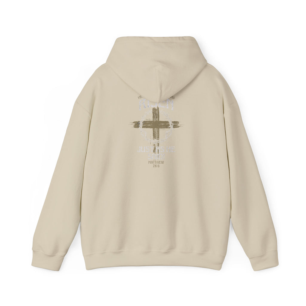 RISEN  Motivational Hooded Sweatshirt
