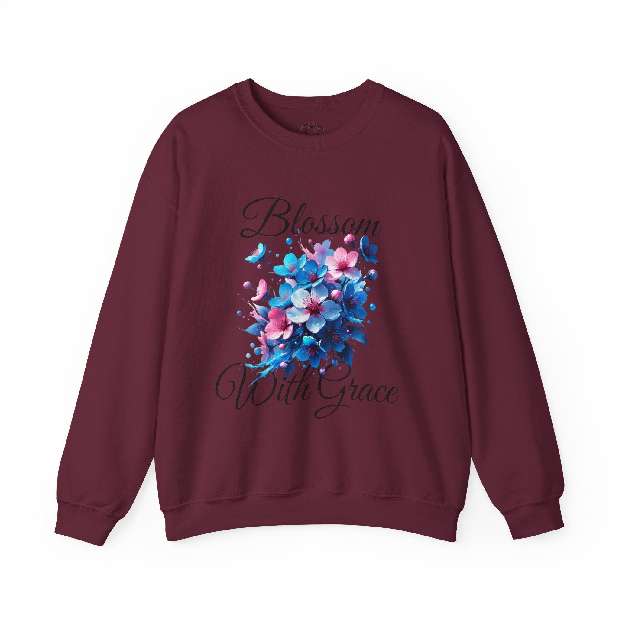 BLOSSOM Stylish Faith-Inspired Crewneck Sweatshirt