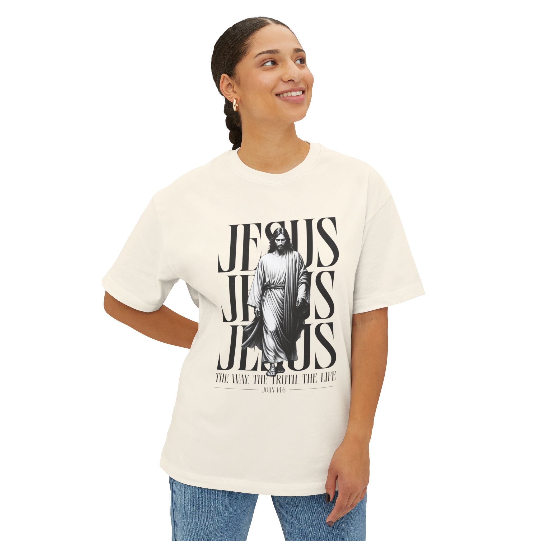 JESUS JESUS  Unisex Oversized Tee