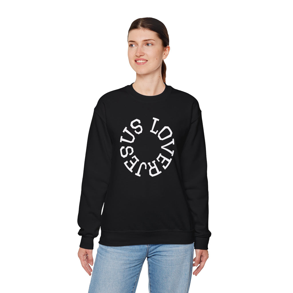 Jesus Lover Stylish Faith-Inspired Crewneck Sweatshirt