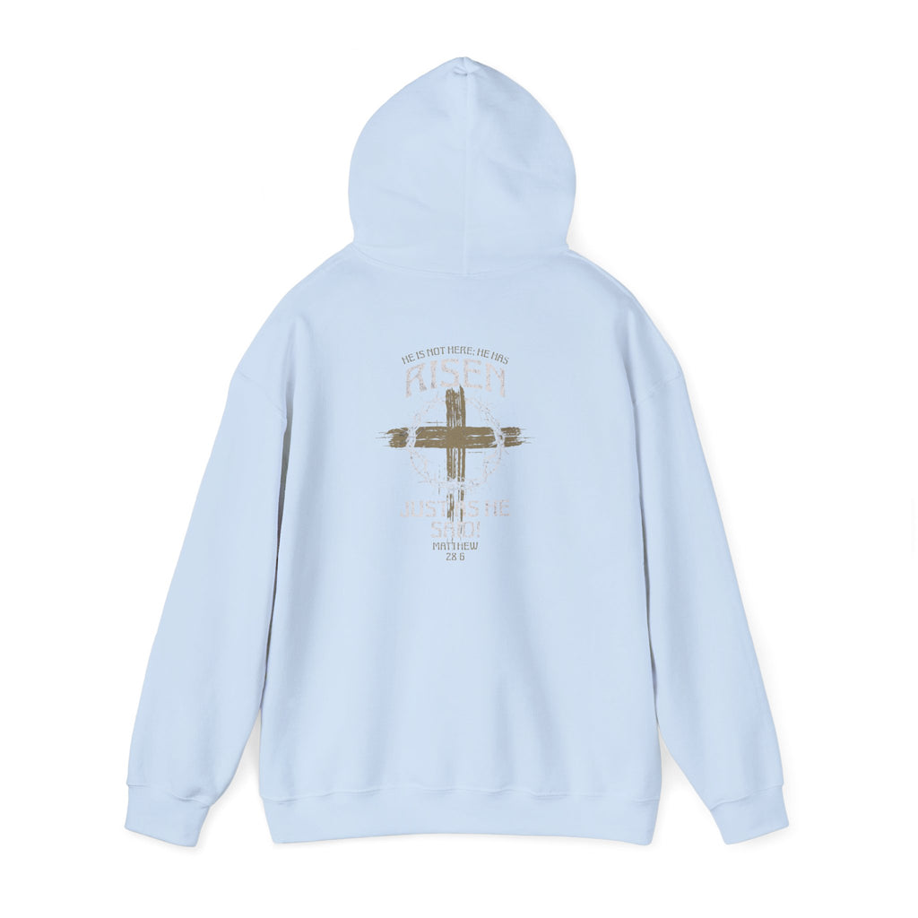 RISEN  Motivational Hooded Sweatshirt