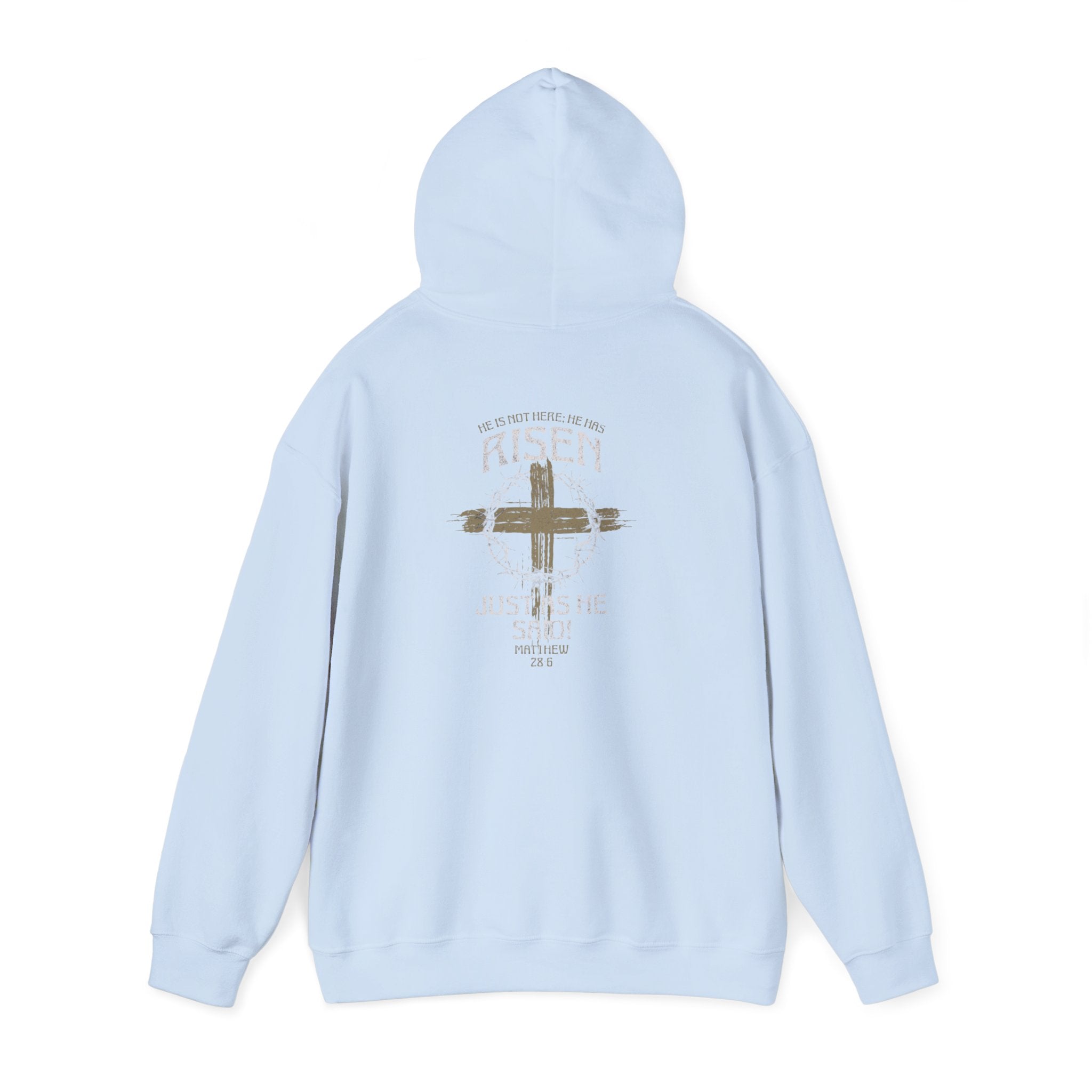 RISEN  Motivational Hooded Sweatshirt