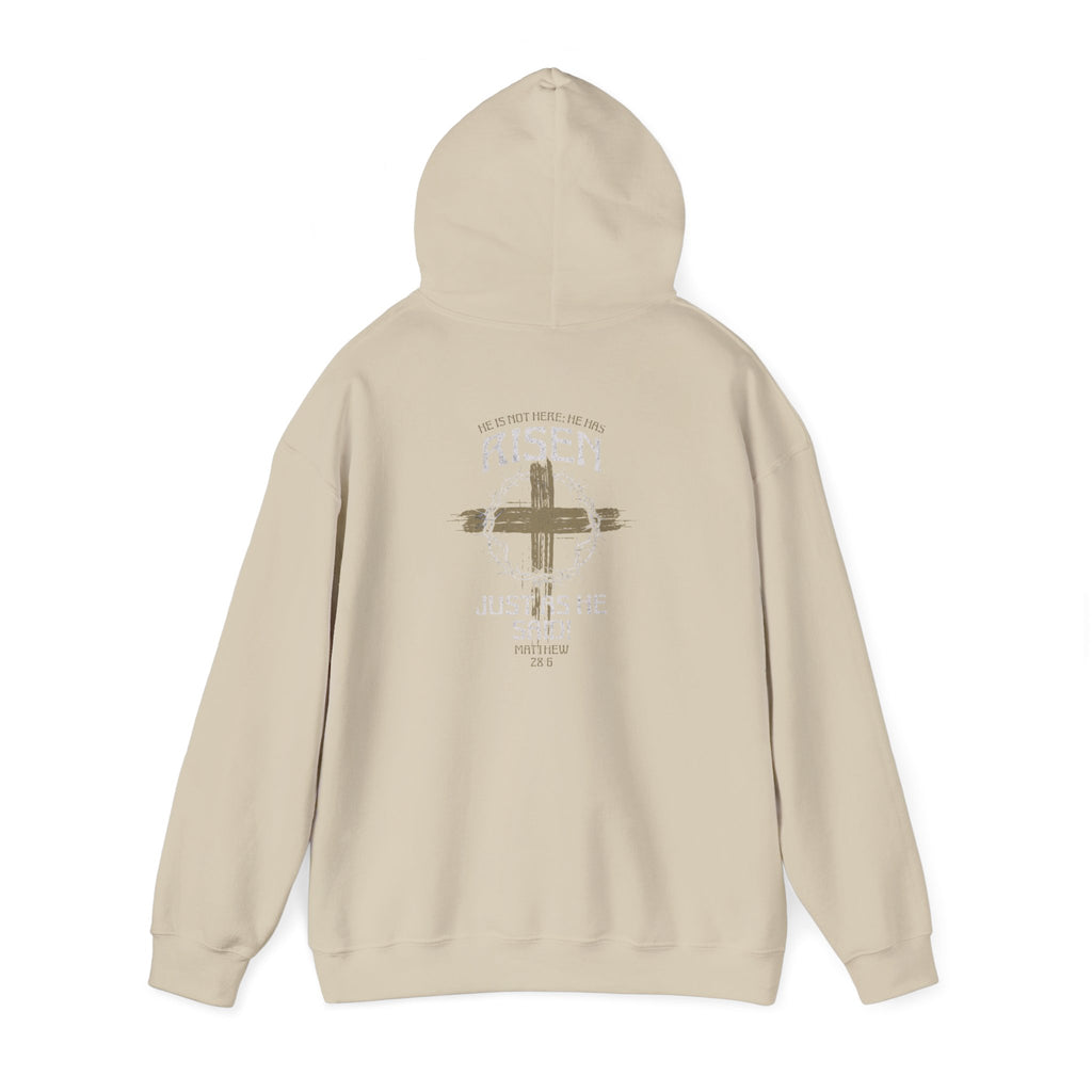 RISEN  Motivational Hooded Sweatshirt