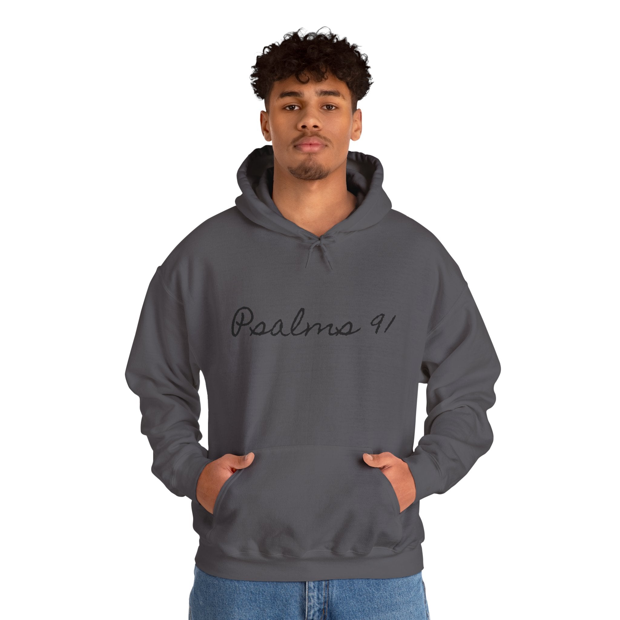 Psalms 91 Motivational Hooded Sweatshirt