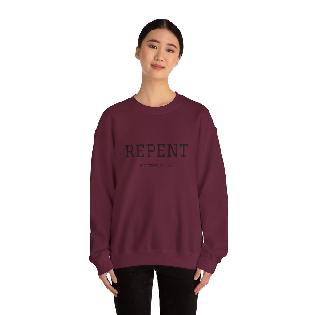 Repent Inspired Crewneck Sweatshirt
