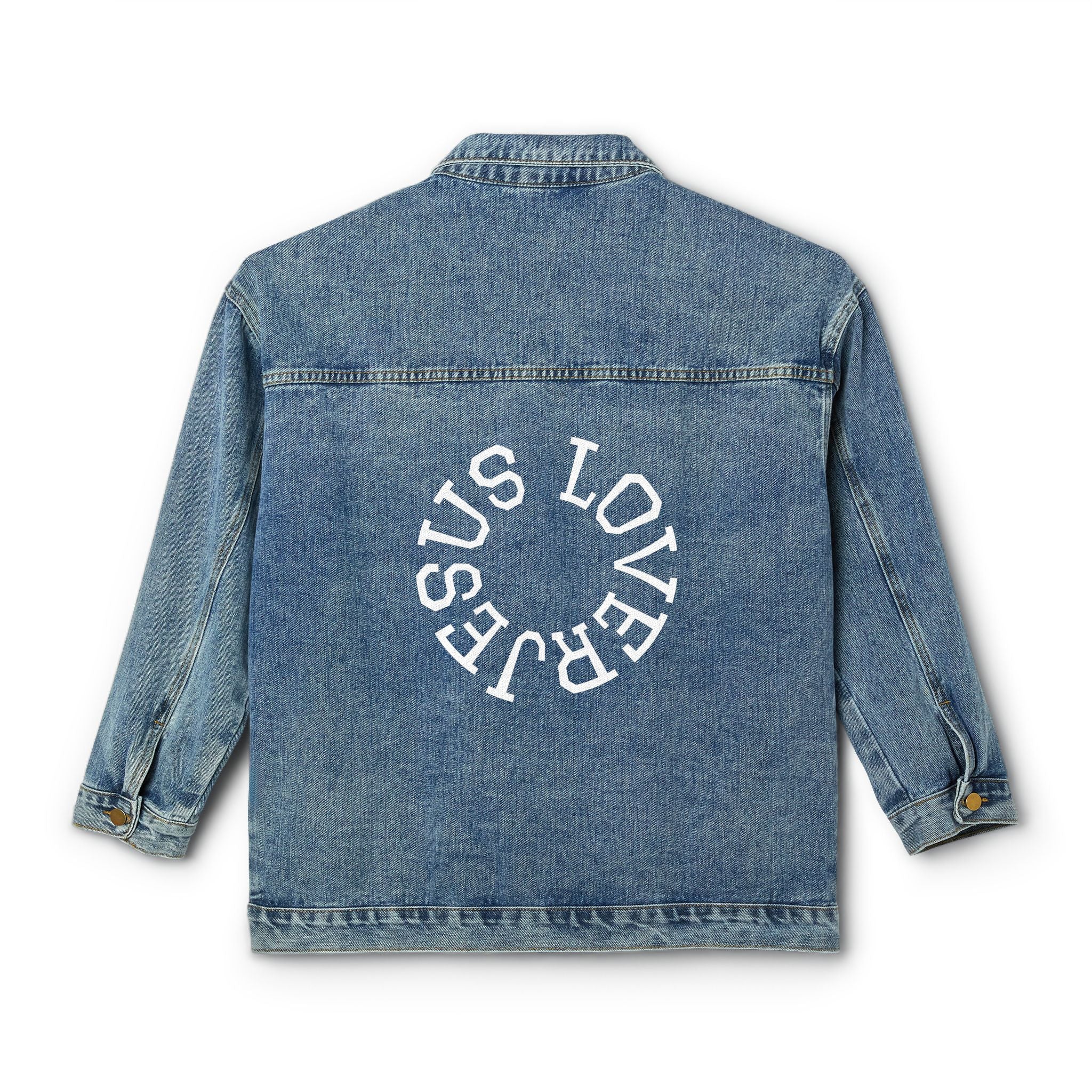 JESUS LOVER Women's Denim Jacket